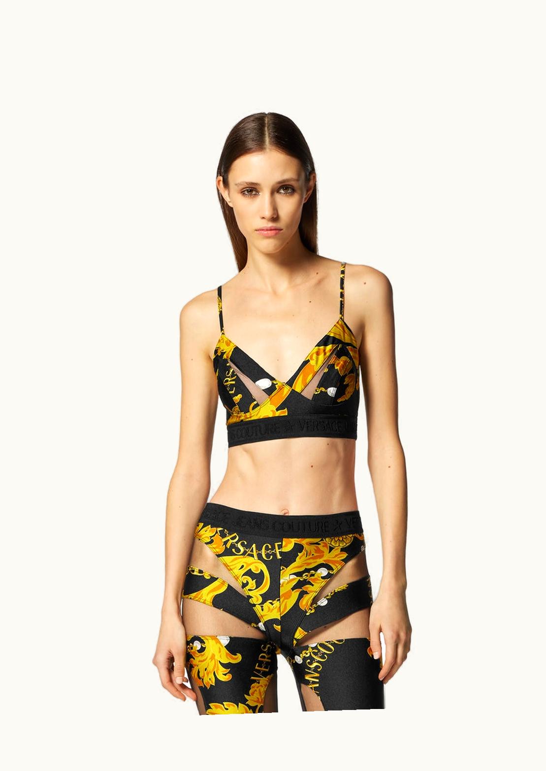 Versace Versace Chain Couture Bustier Black, Gold