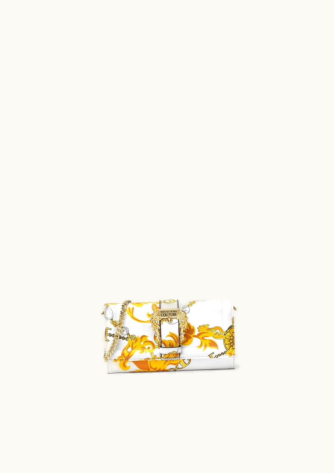 Versace Versace Chain Couture Couture1 Clutch White, Print