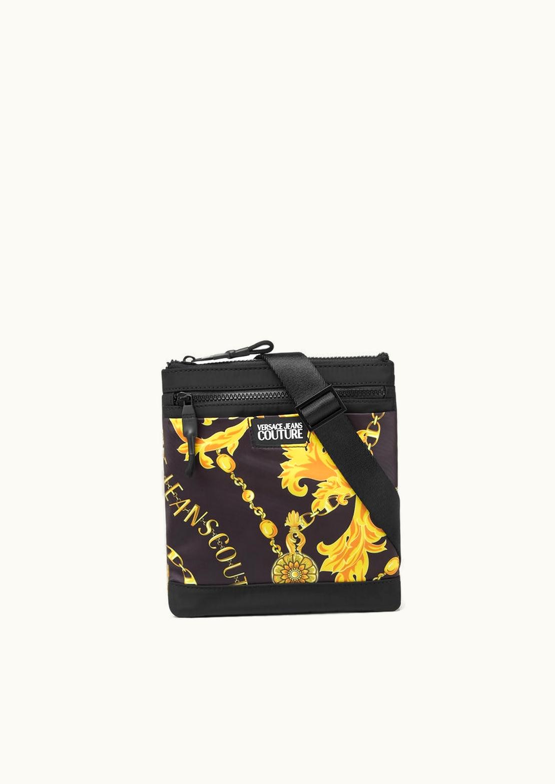 Versace Versace Chain Couture Crossbody Bag Black, Gold