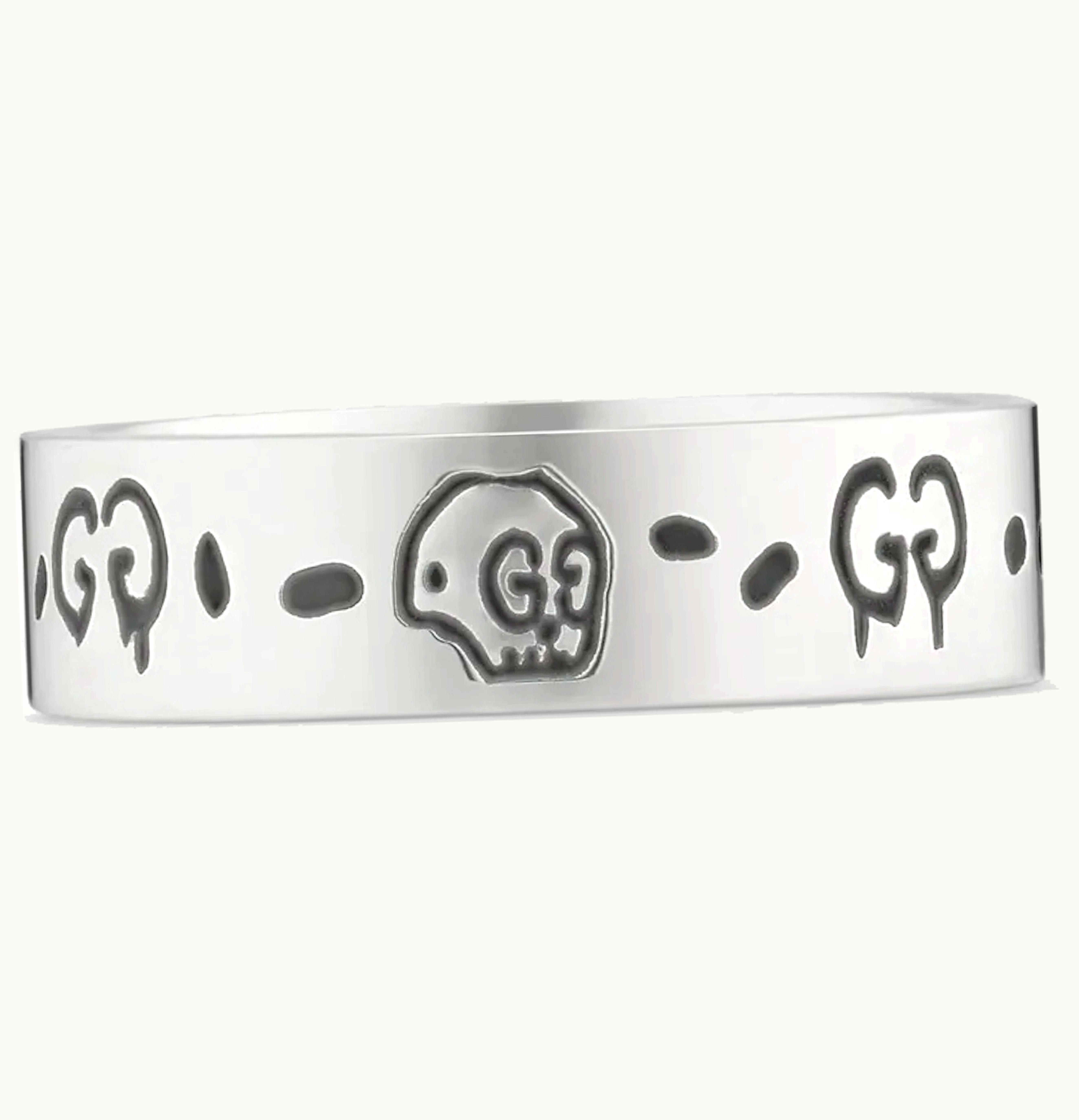 Gucci Gucci Ghost Ring Small Silver