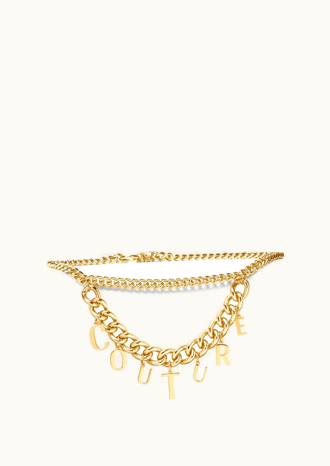 Versace Charms Chain Belt Gold