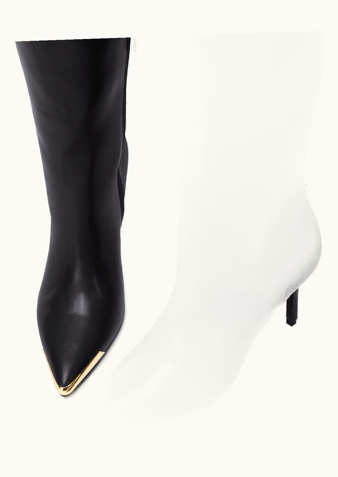 Versace Couture1 Baroque Scarlett Knee-High Boots Black