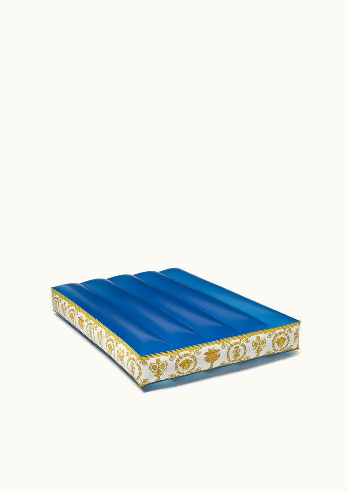 Versace Crete De Fleur Float Mattress Blue