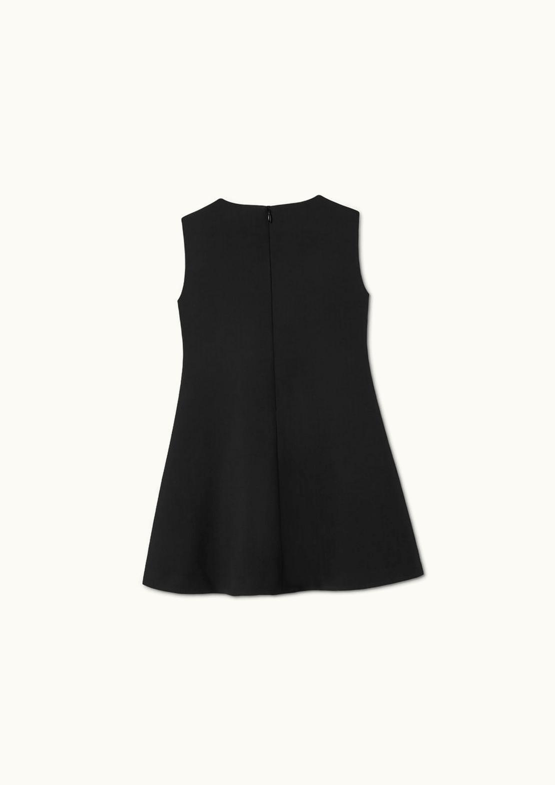 Versace Crystal Greca Kids Dress Black