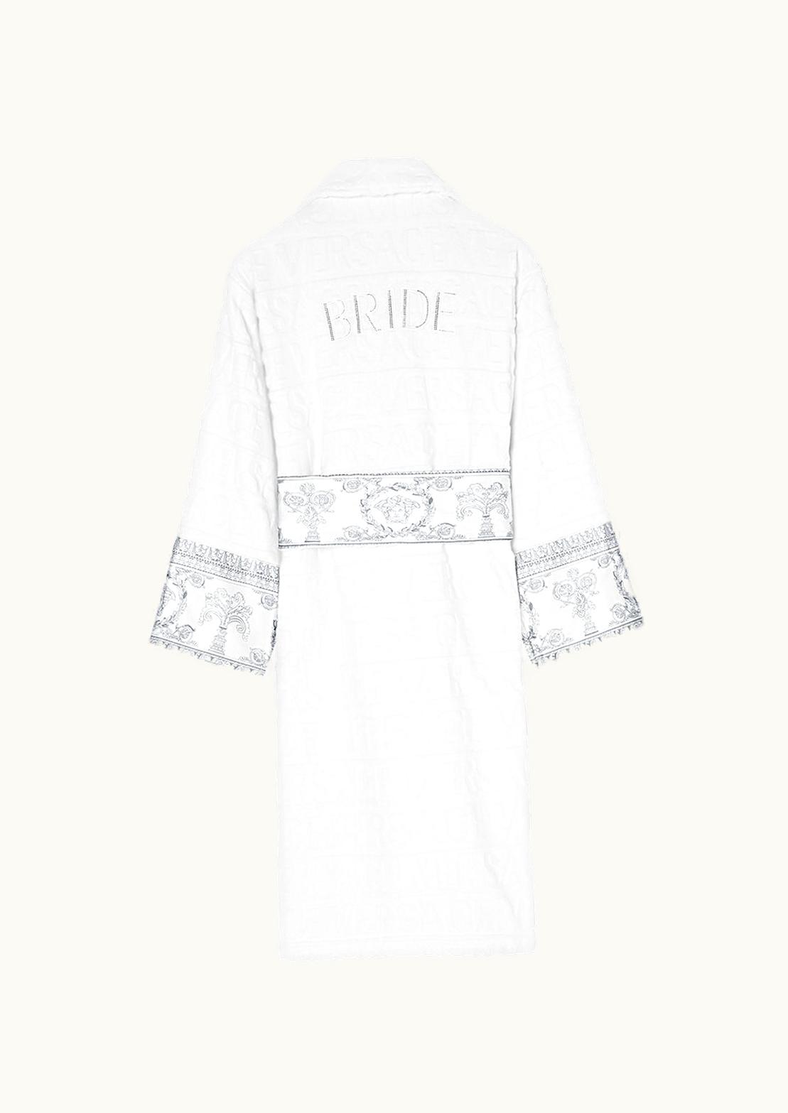 Versace Crystal I ♡ Baroque Bride Bathrobe White, Silver