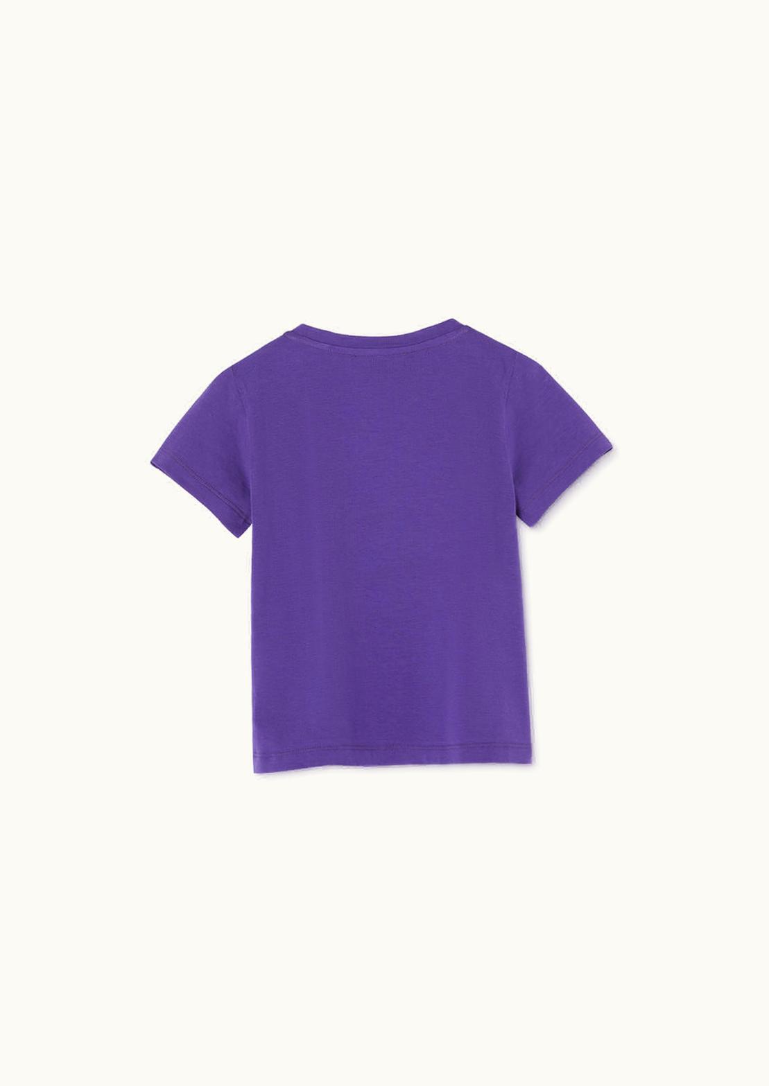 Versace Crystal Medusa Kids T-Shirt Purple