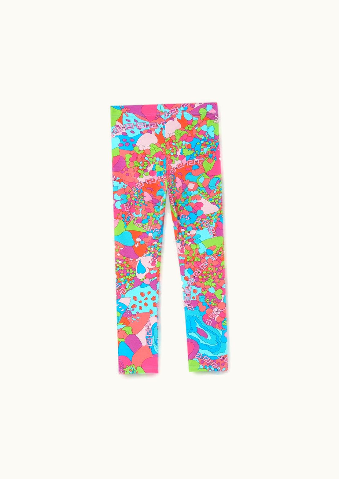 Versace Versace Floral Summer Kids Leggings Print