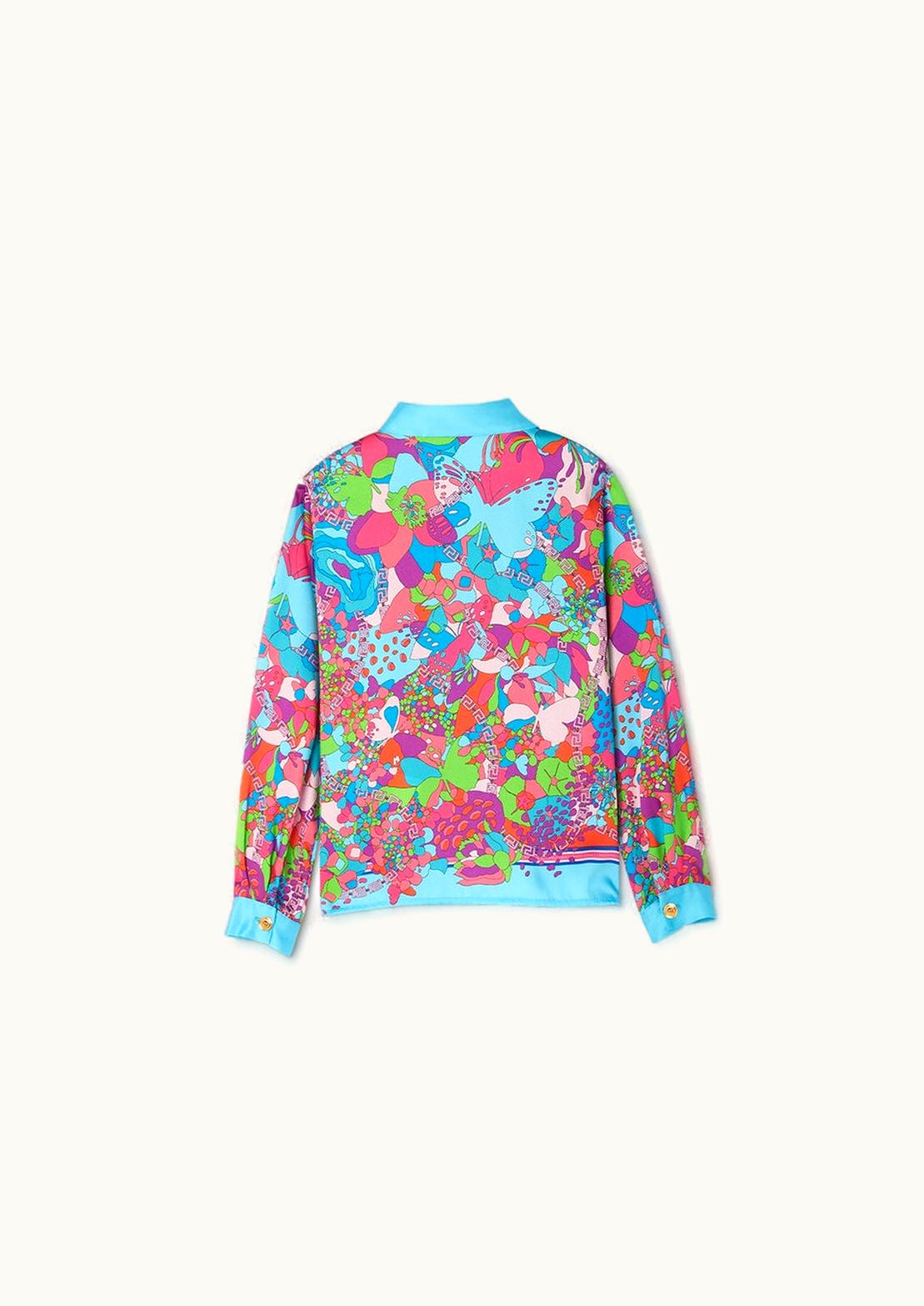Versace Versace Floral Summer Kids Shirt Print