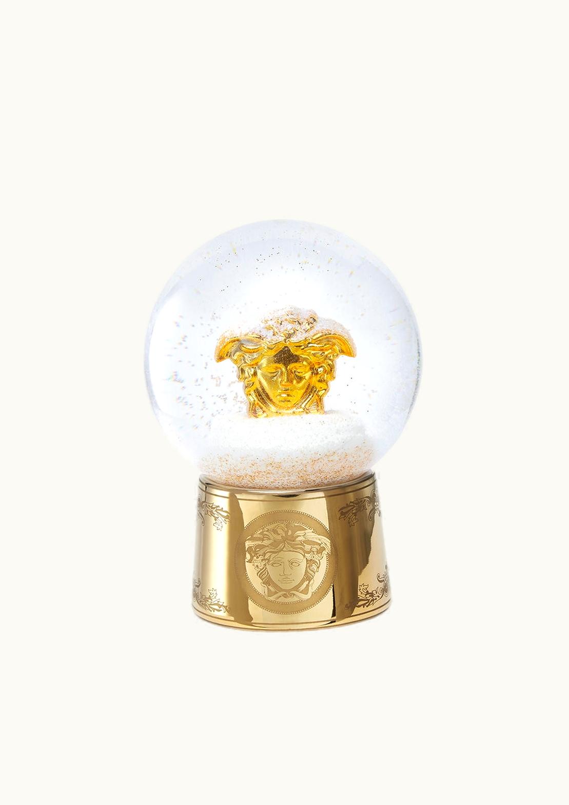 Versace Versace Golden Medusa Large Snow Globe Gold