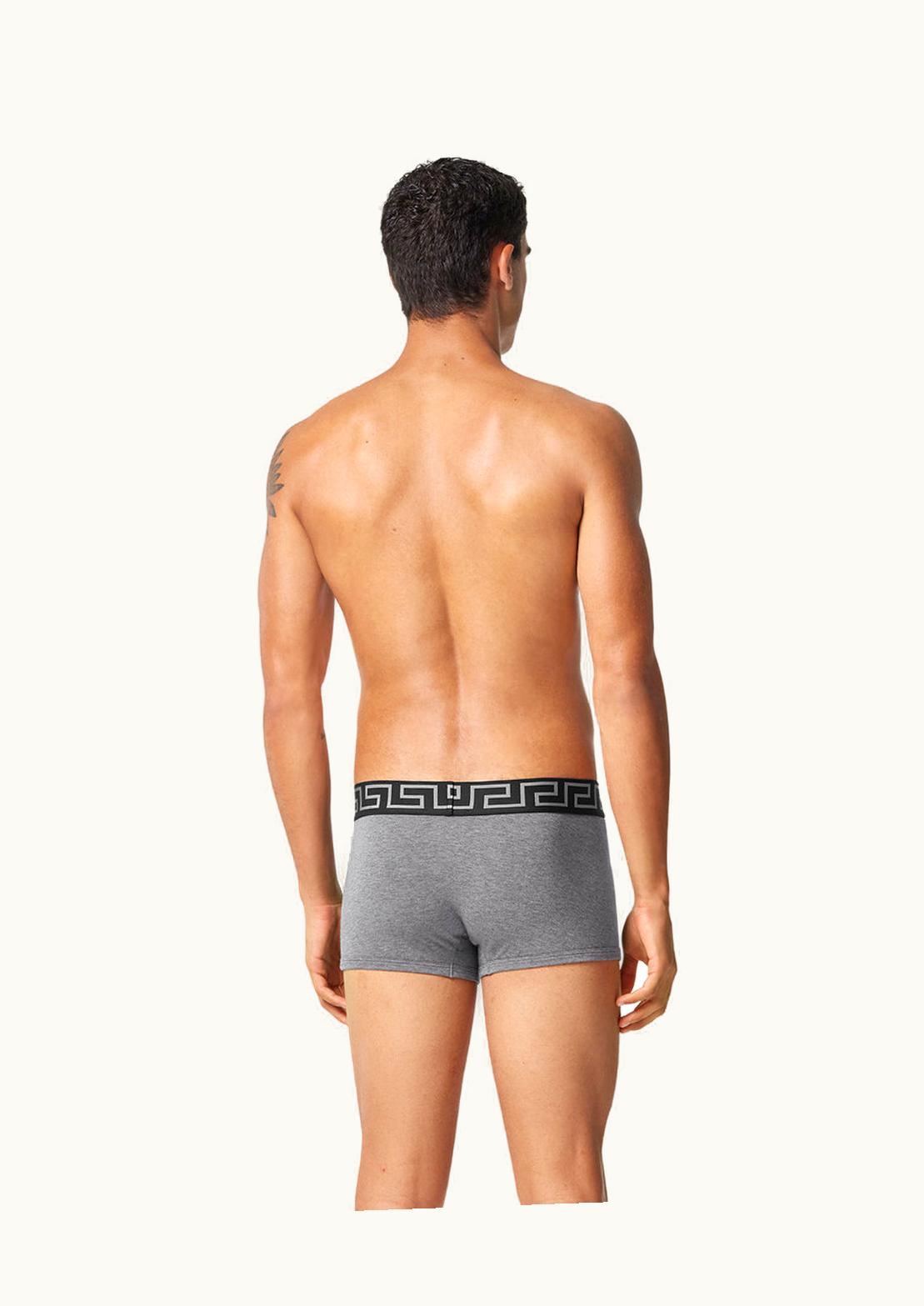 Versace Versace Greca Border Trunks Gray