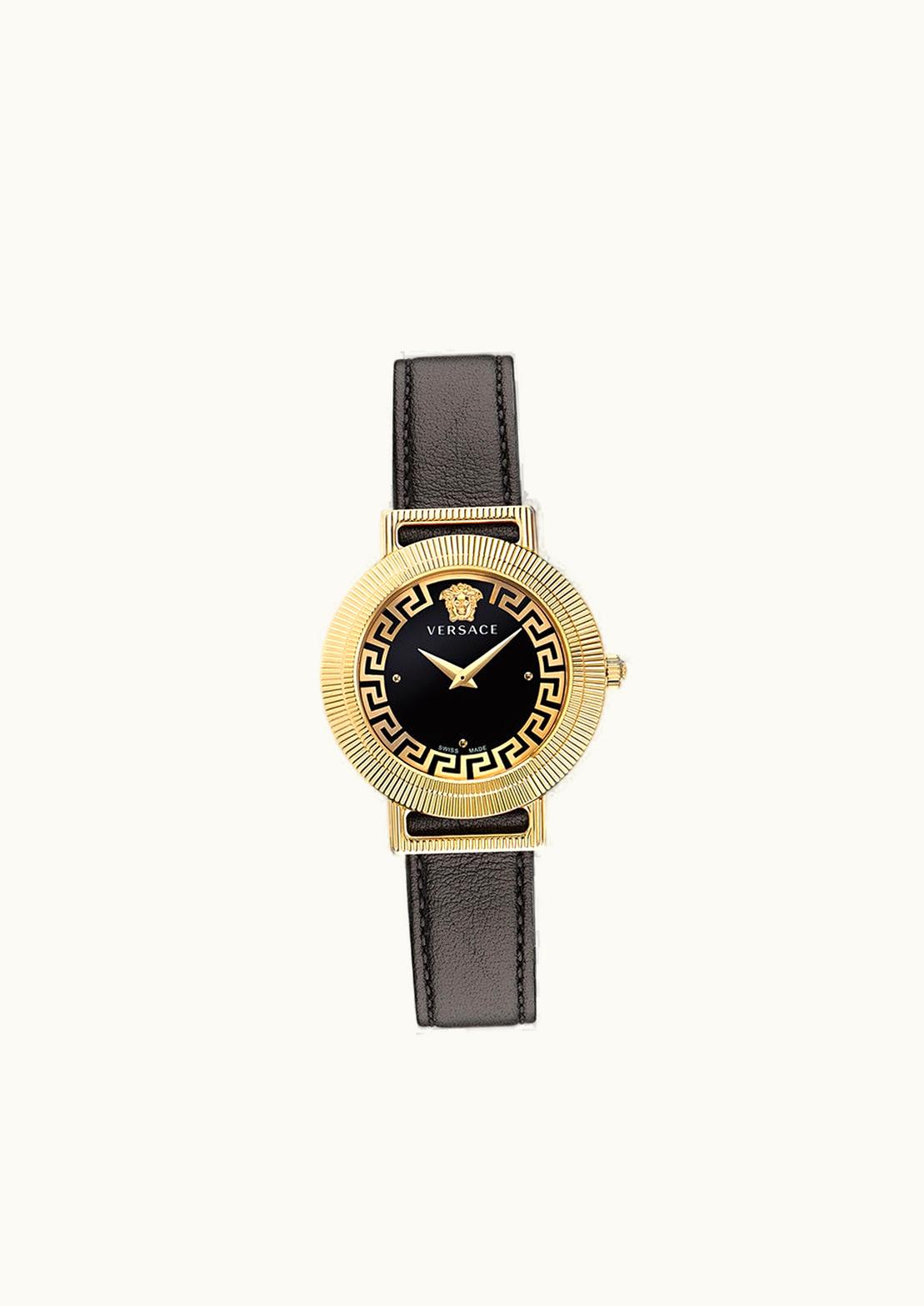 Versace Versace Greca Chic Watch Black, Gold