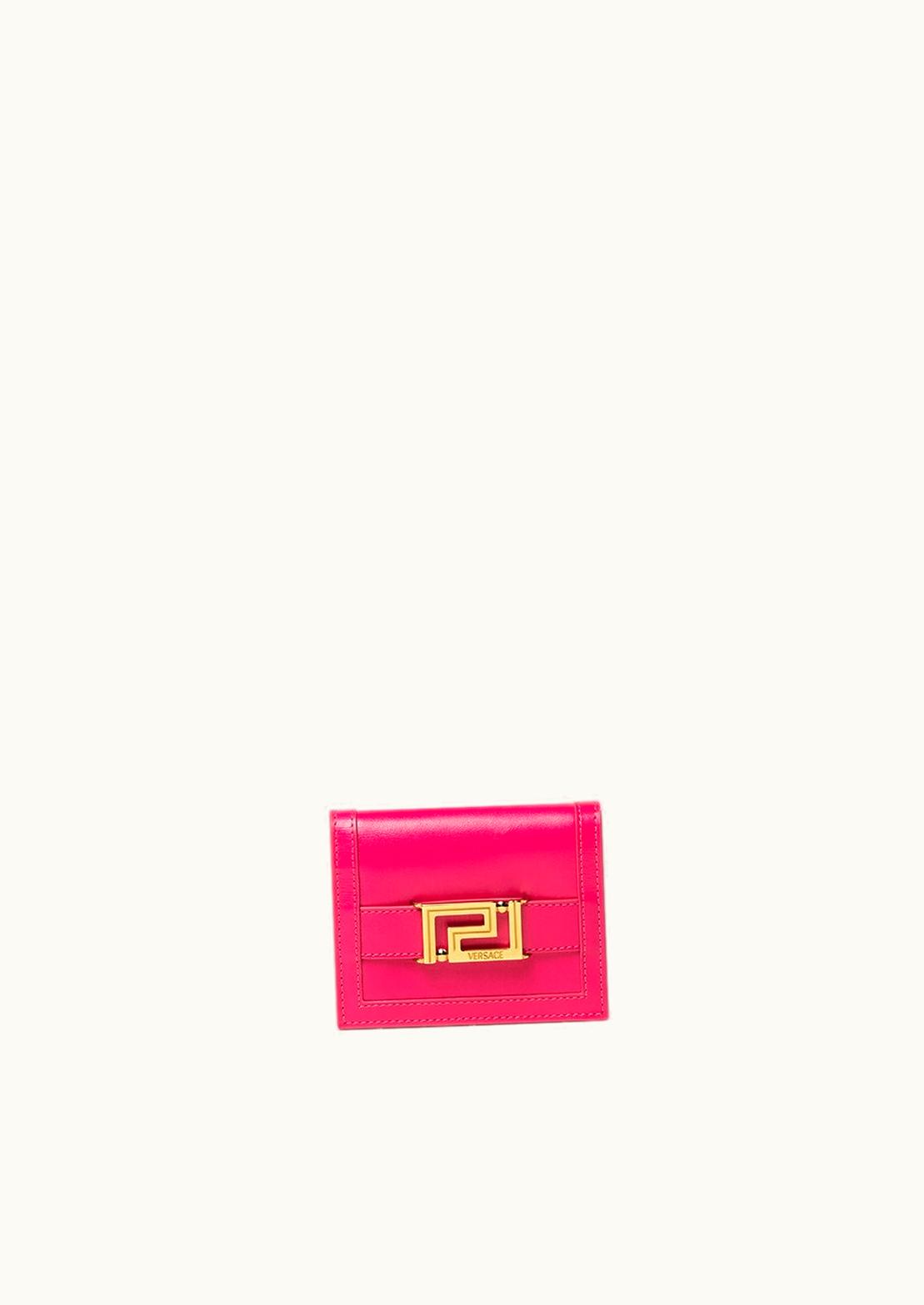 Versace Versace Greca Goddess Bifold Wallet Pink