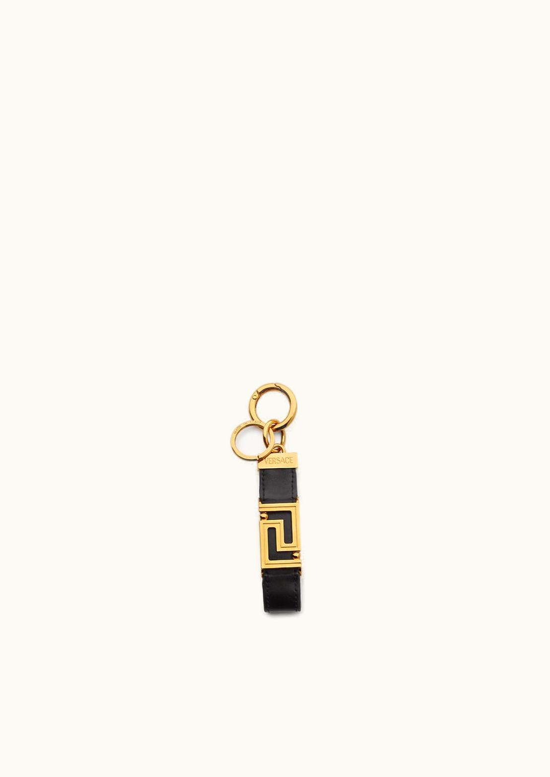 Versace Versace Greca Goddess Key Ring Black, Gold