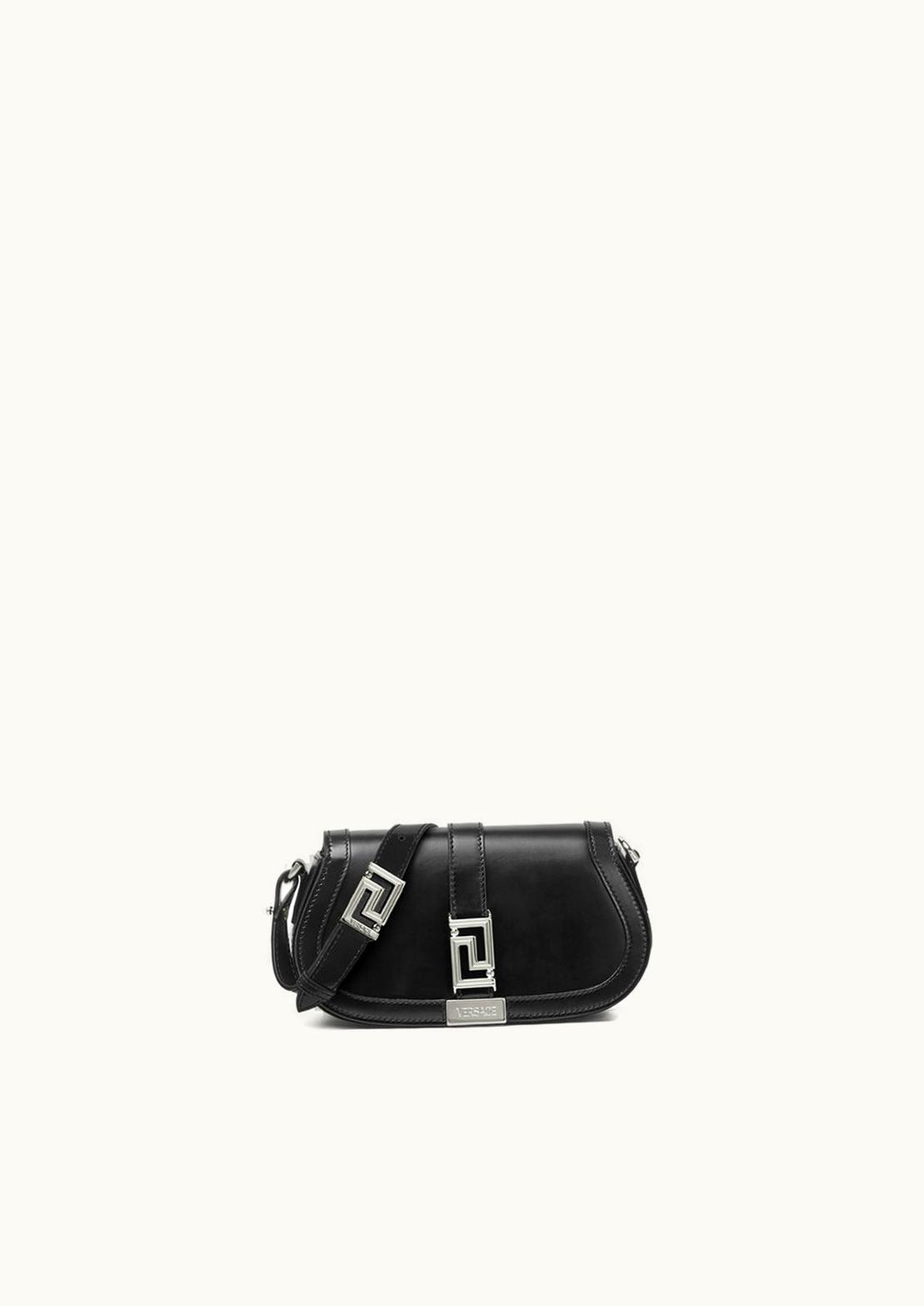 Versace Versace Greca Goddess Mini Shoulder Bag Silver, Black