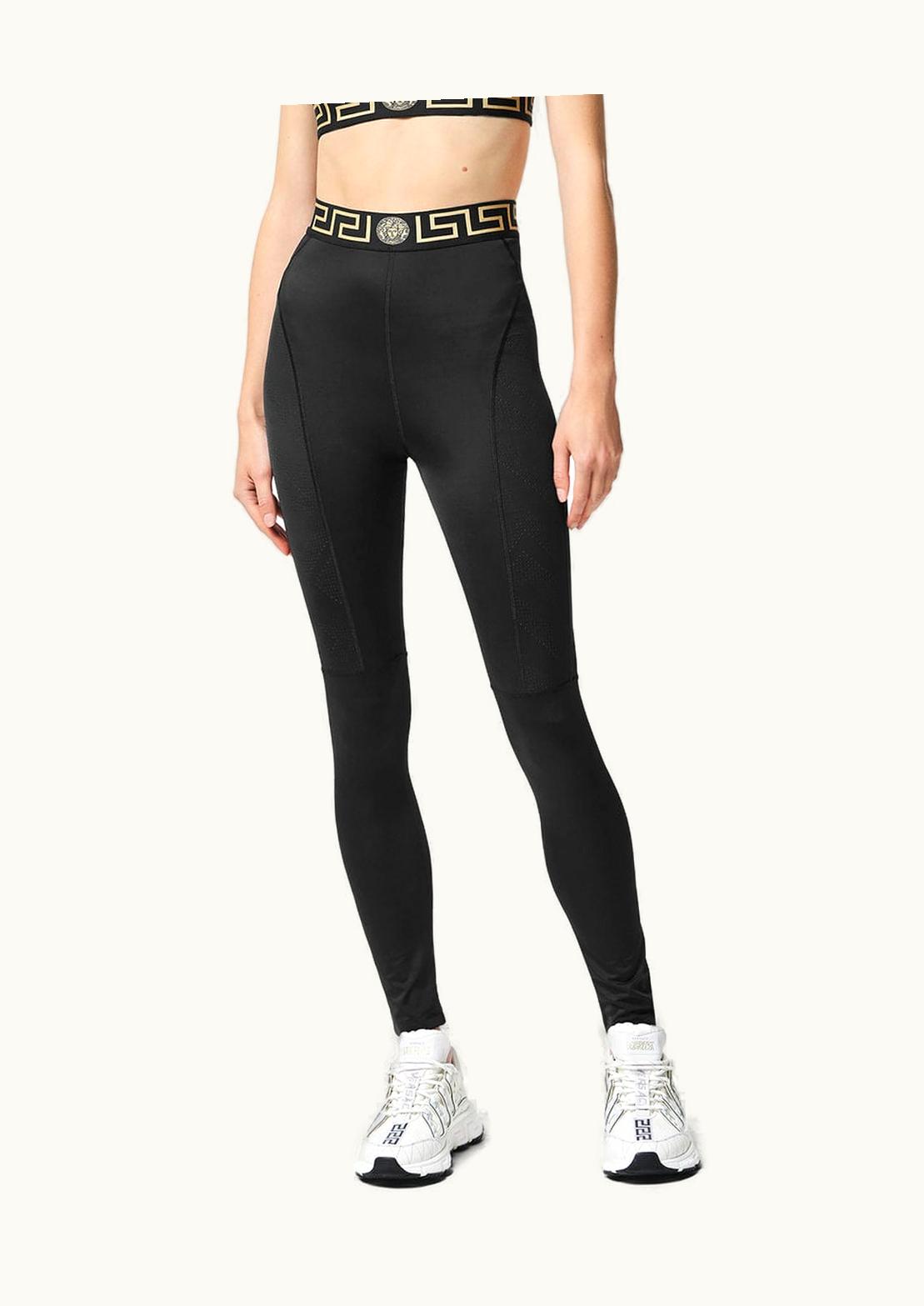 Versace Versace Greca Gym Leggings Black