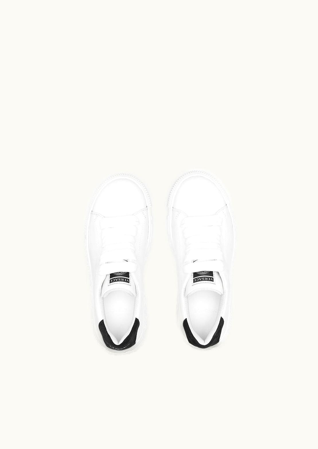 Versace Versace Greca Logo Kids Trainers Low-Top Black, White