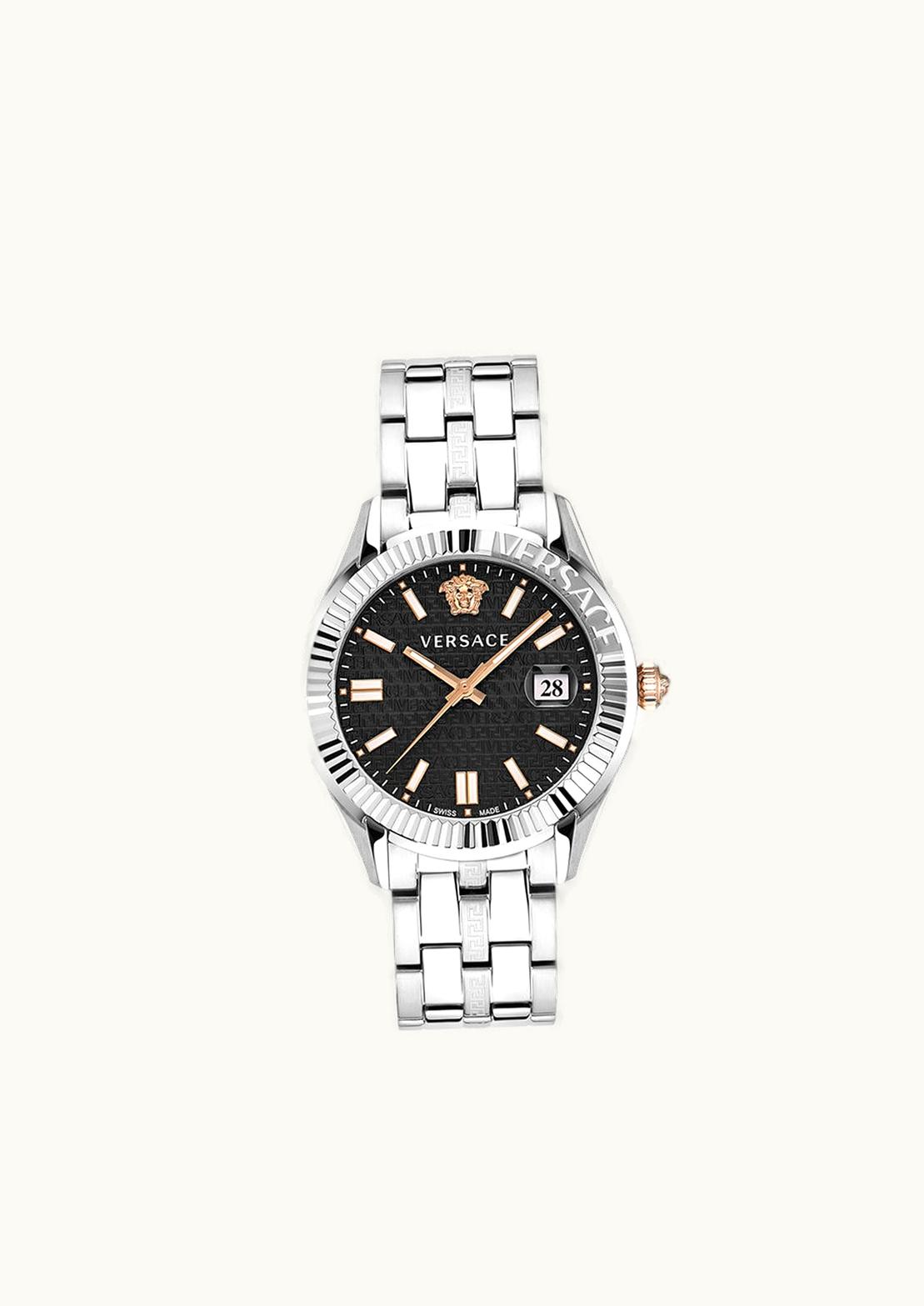 Versace Versace Greca Time Watch Silver