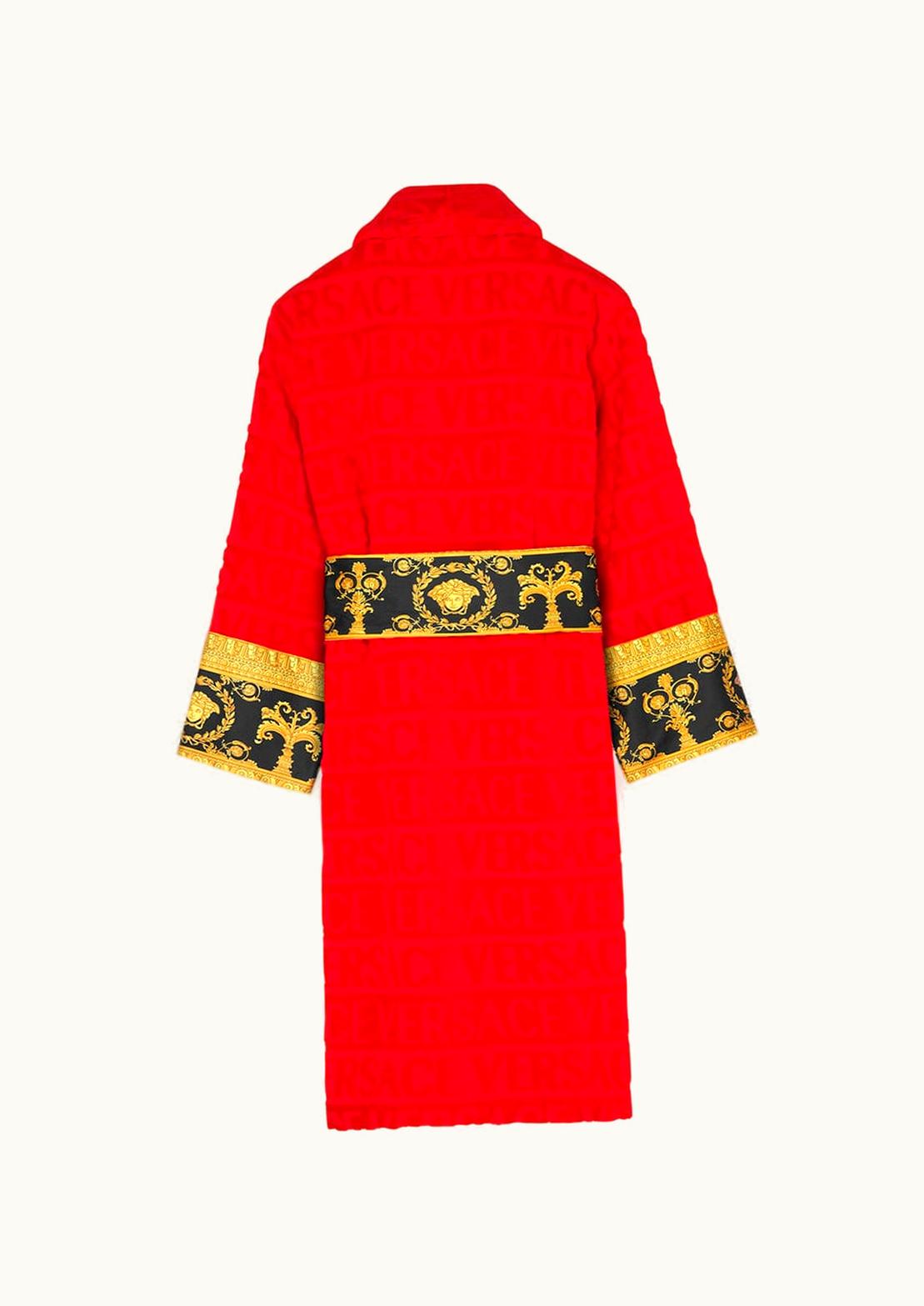 Versace Versace I ♡ Baroque Bathrobe Red