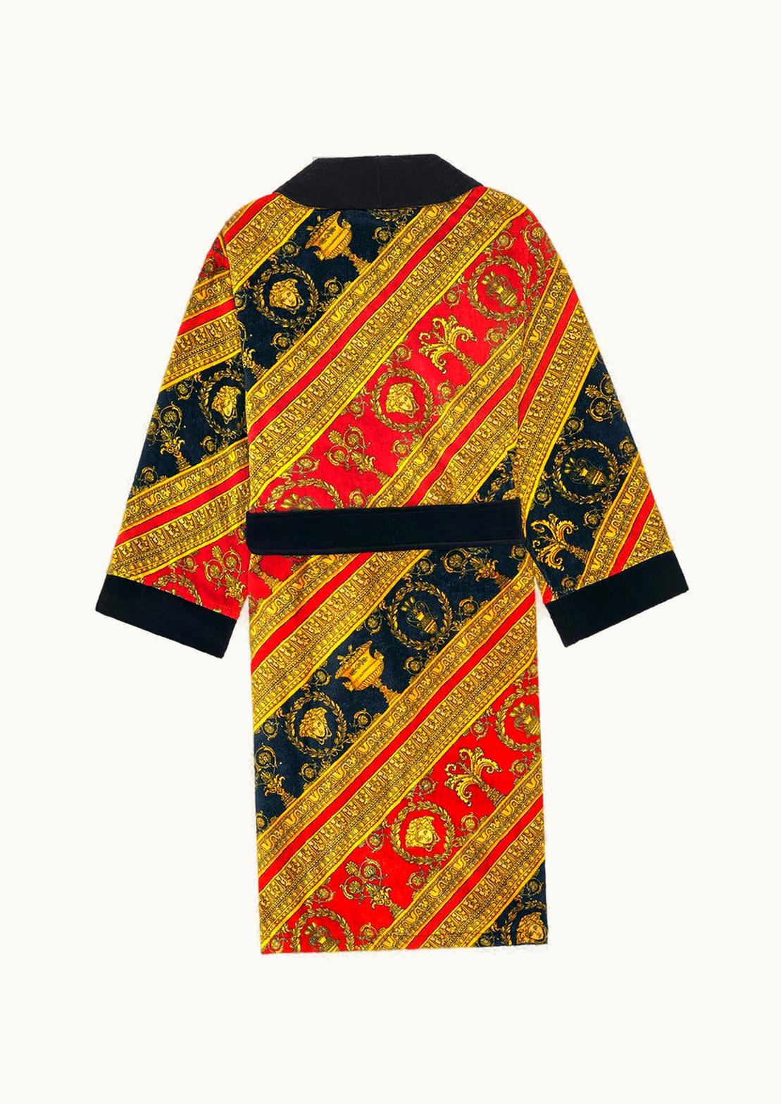 Versace Versace I ♡ Baroque Print Bathrobe Red