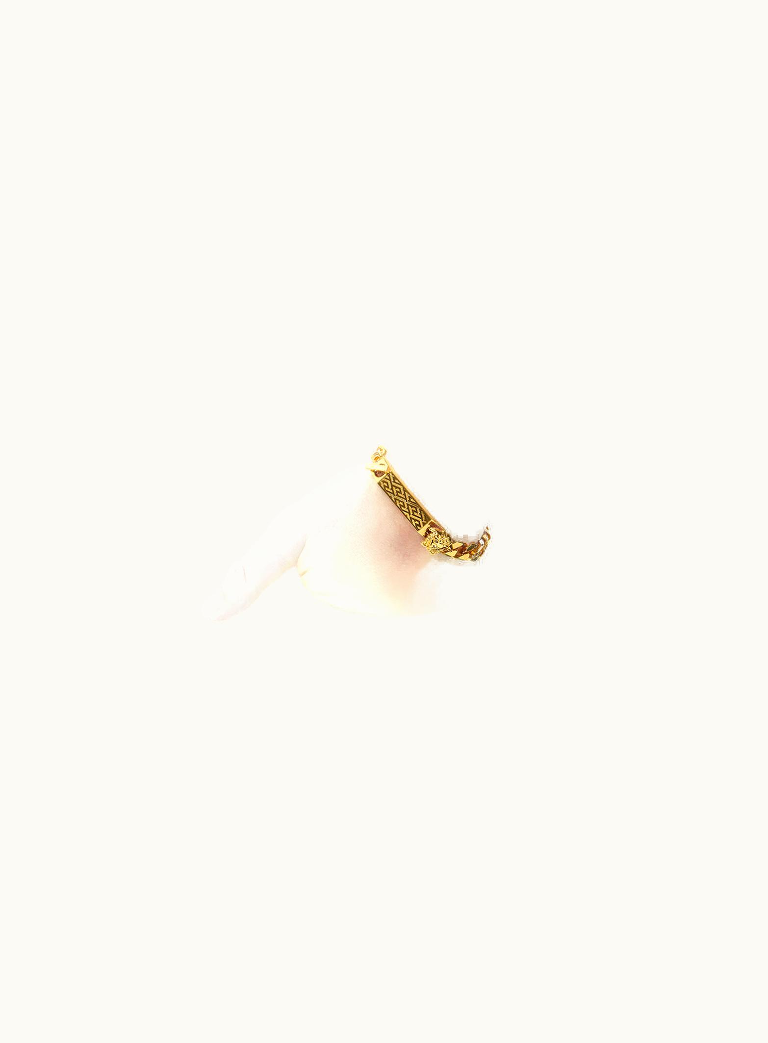 Versace Versace La Greca Medusa Bracelet Gold