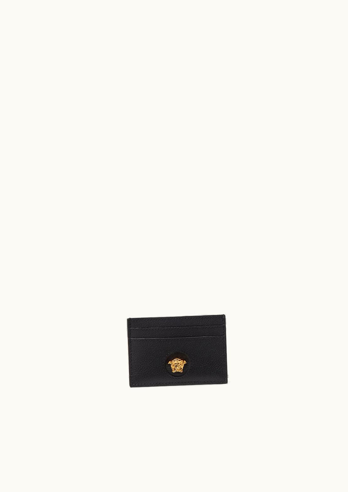 Versace Versace La Medusa Card Holder Black, Gold