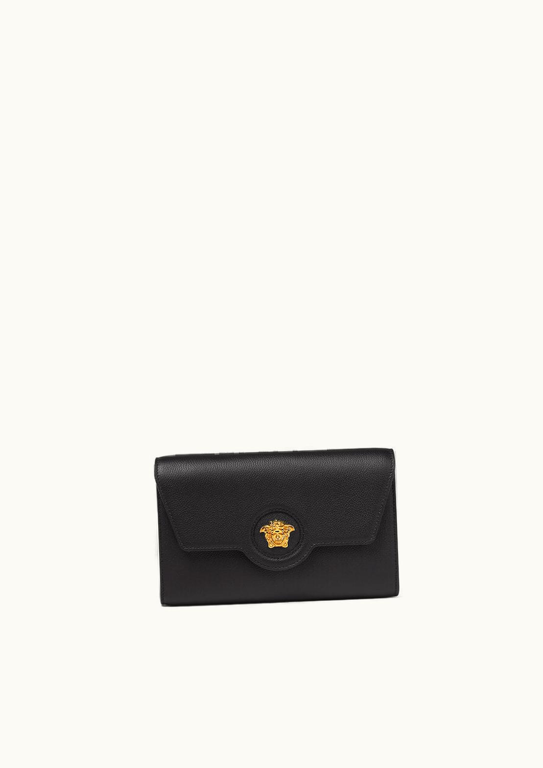 Versace Versace La Medusa Crossbody Bag Black, Gold