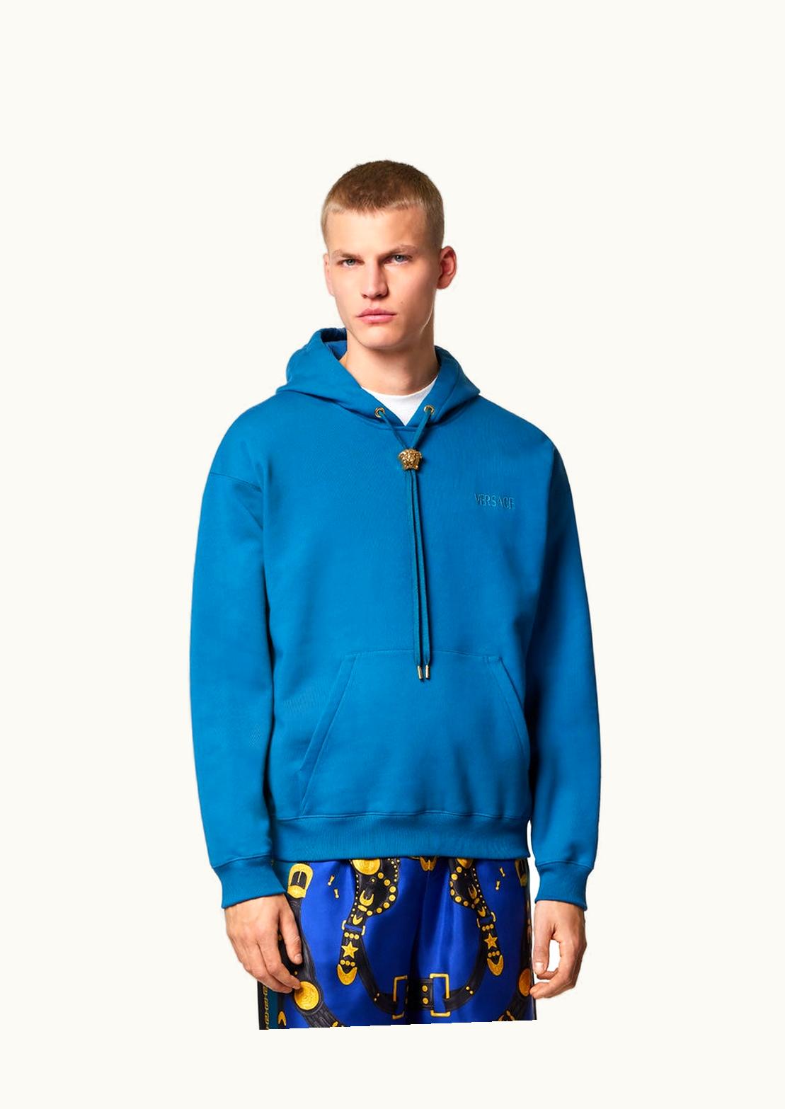 Versace Versace La Medusa Hoodie Blue