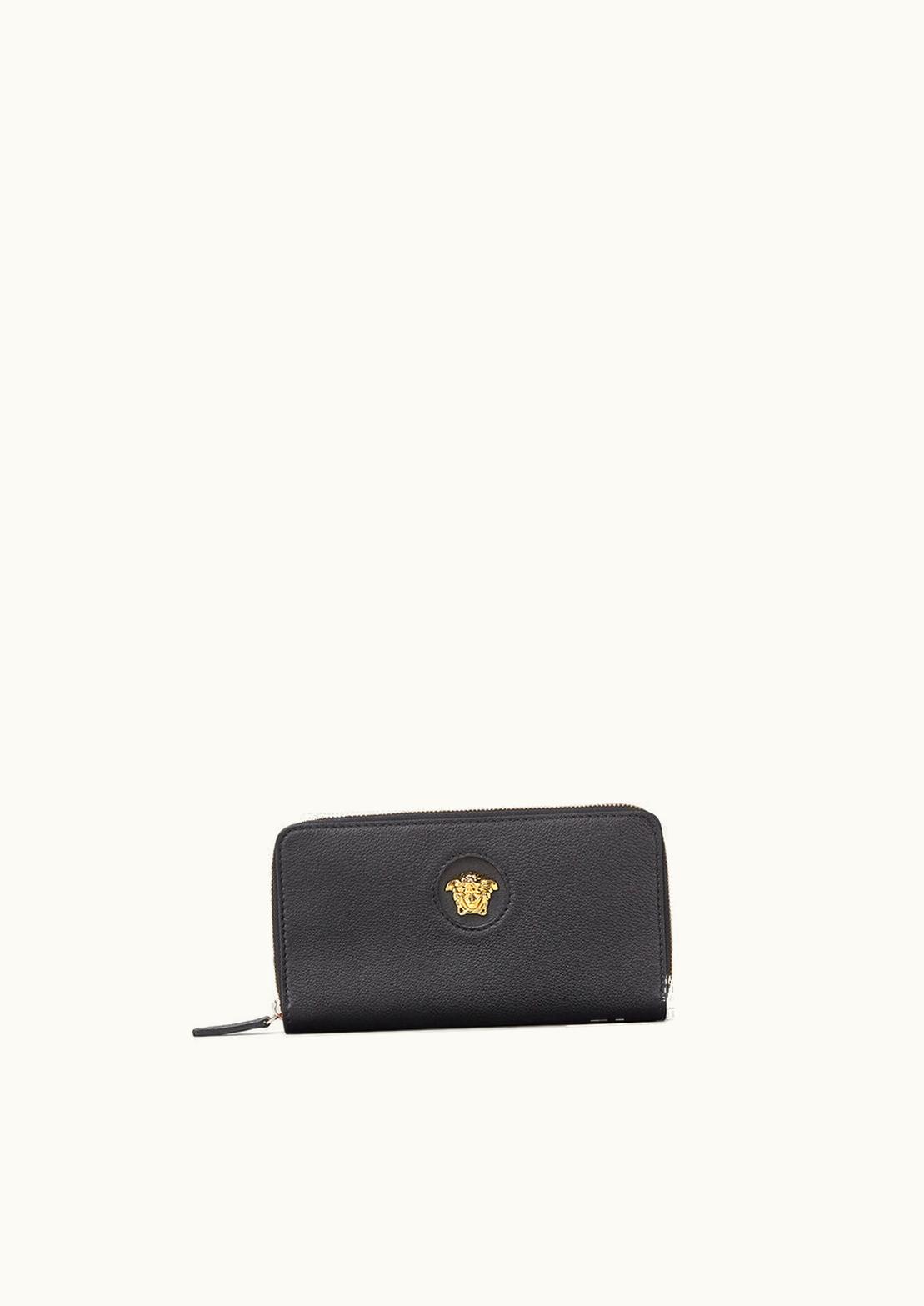 Versace Versace La Medusa Long Wallet Black