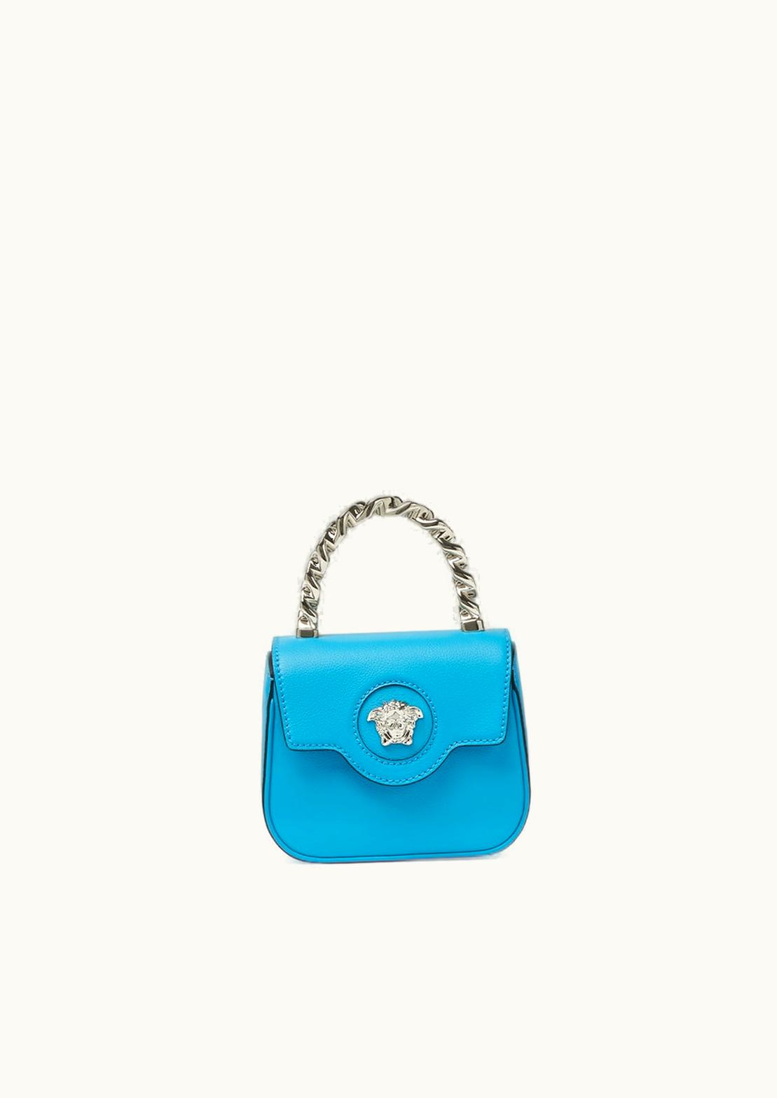 Versace Versace La Medusa Mini Bag Blue