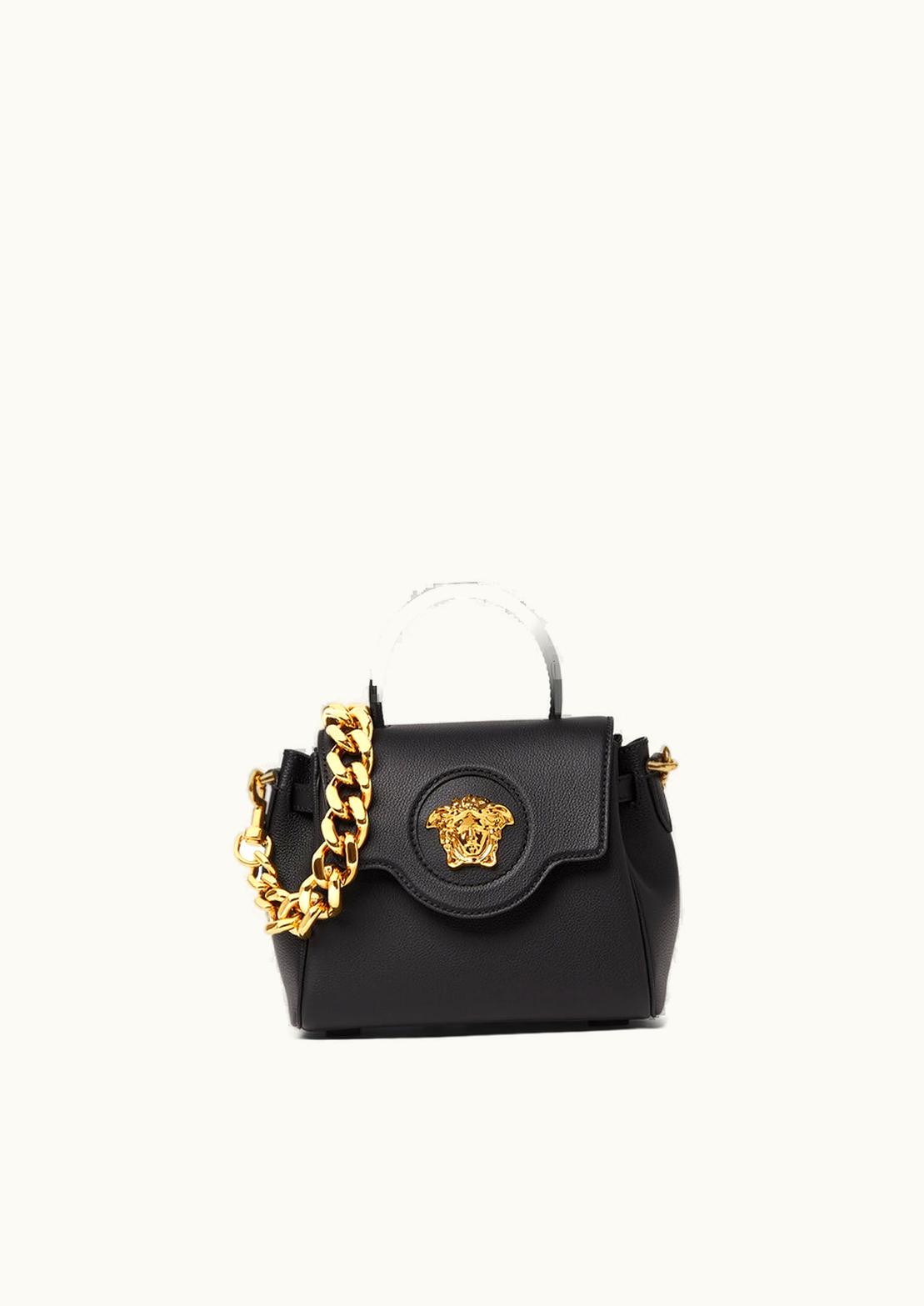 Versace Versace La Medusa Small Handbag Black