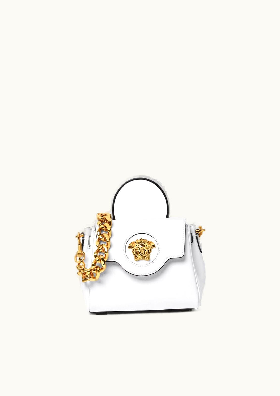 Versace Versace La Medusa Small Handbag White