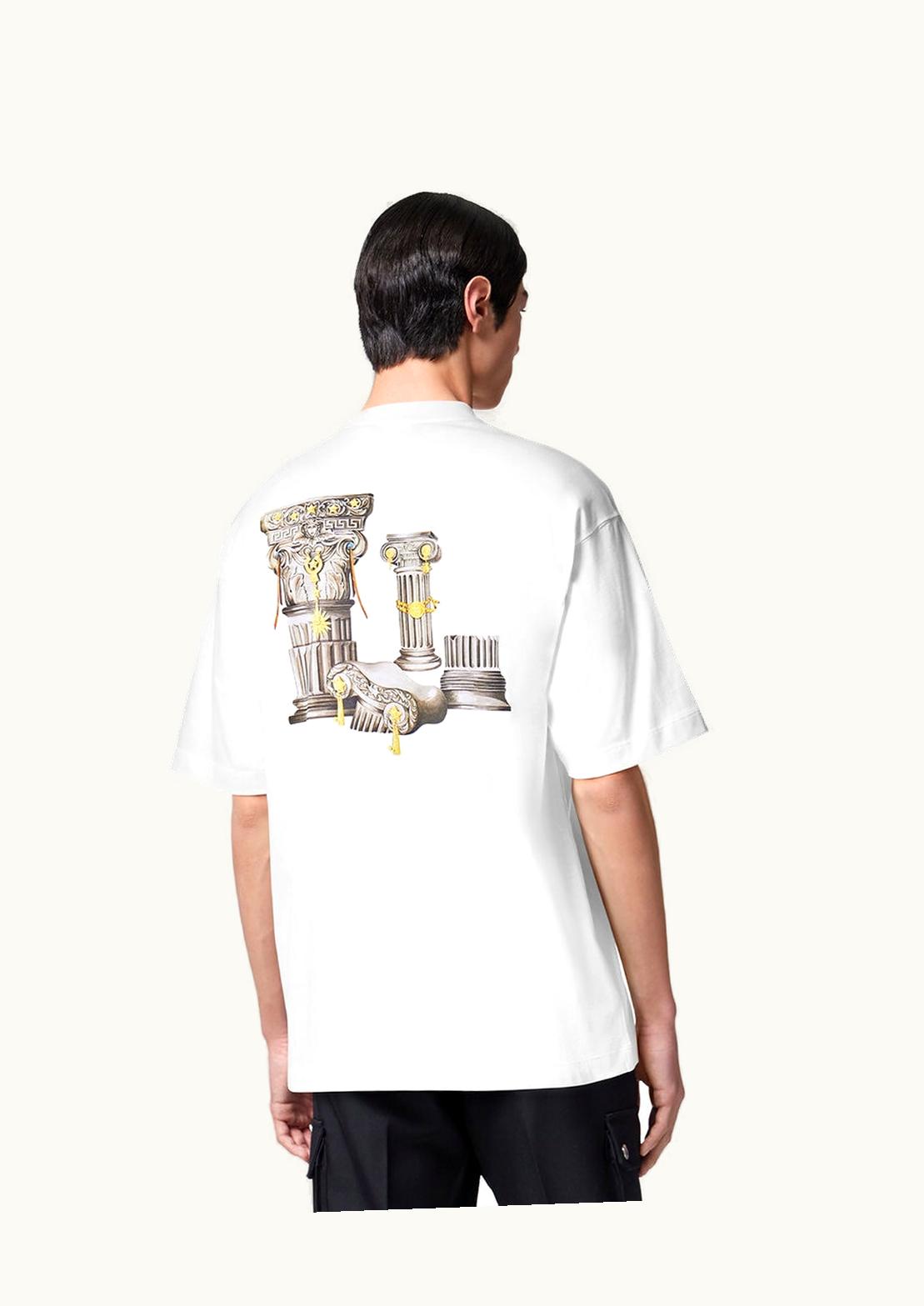 Versace Versace Le Colonne T-Shirt White