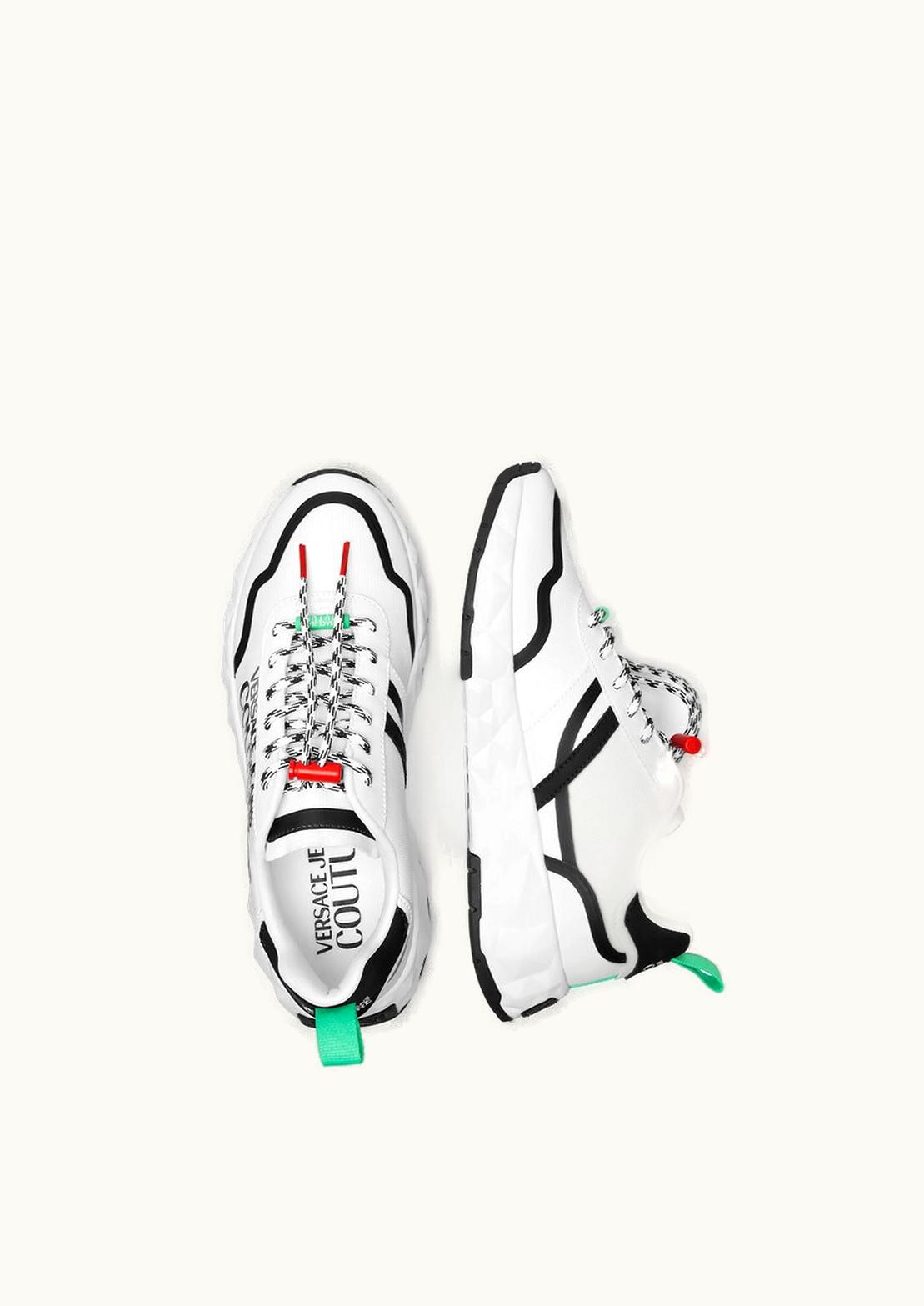 Versace Versace Logo Atom Trainers Black, White