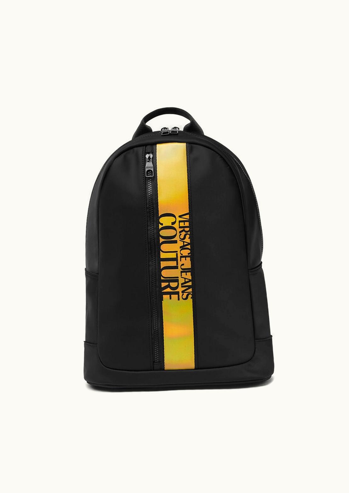 Versace Versace Logo Backpack Black, Gold