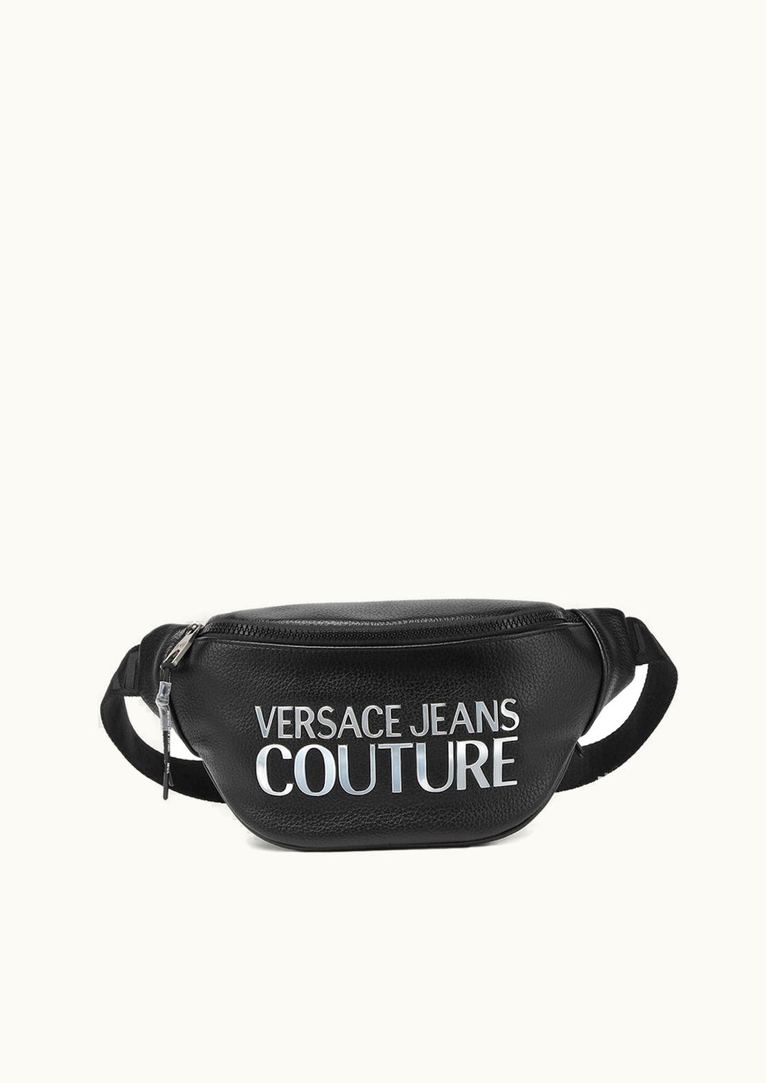 Versace Versace Logo Belt Bag Black, White
