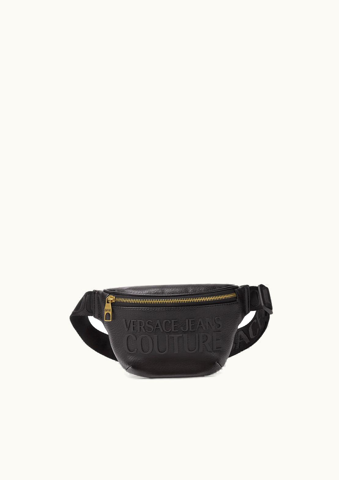Versace Versace Logo Belt Bag Black, Print