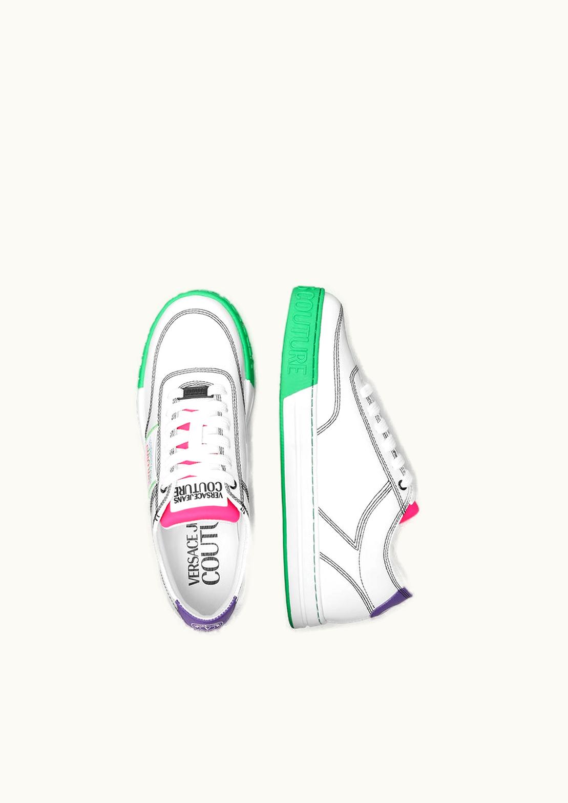 Versace Versace Logo Court 88 Trainers Print