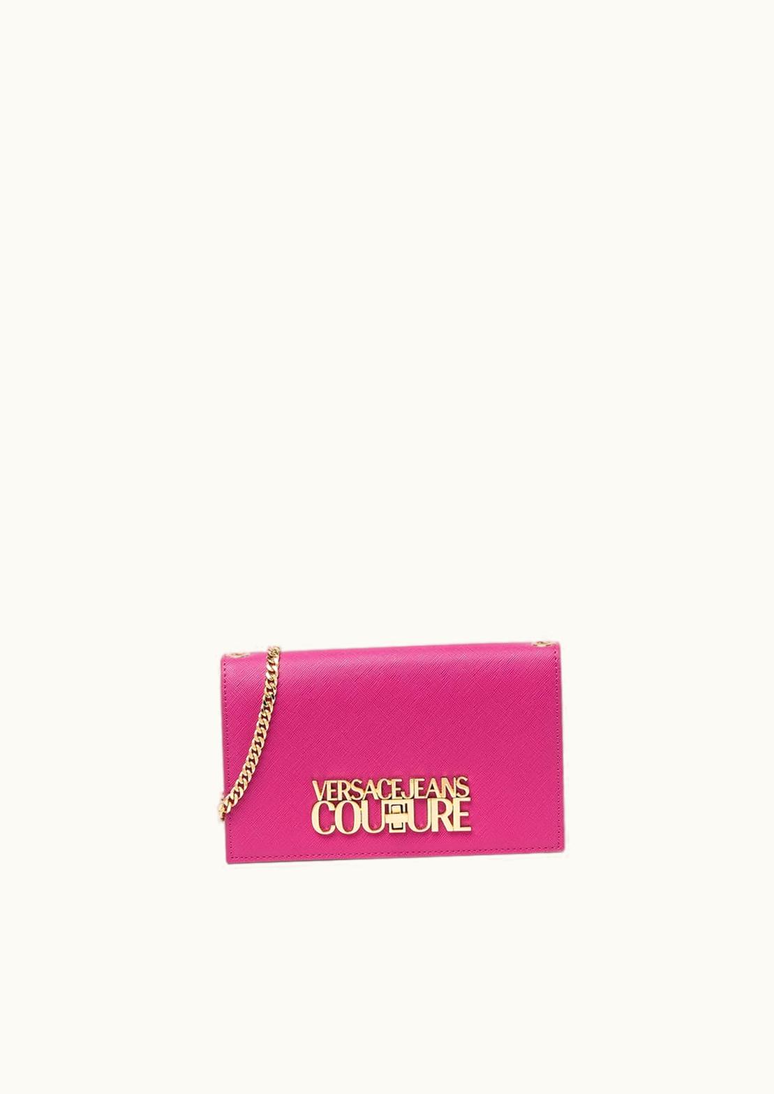 Versace Versace Logo Lock Clutch Pink