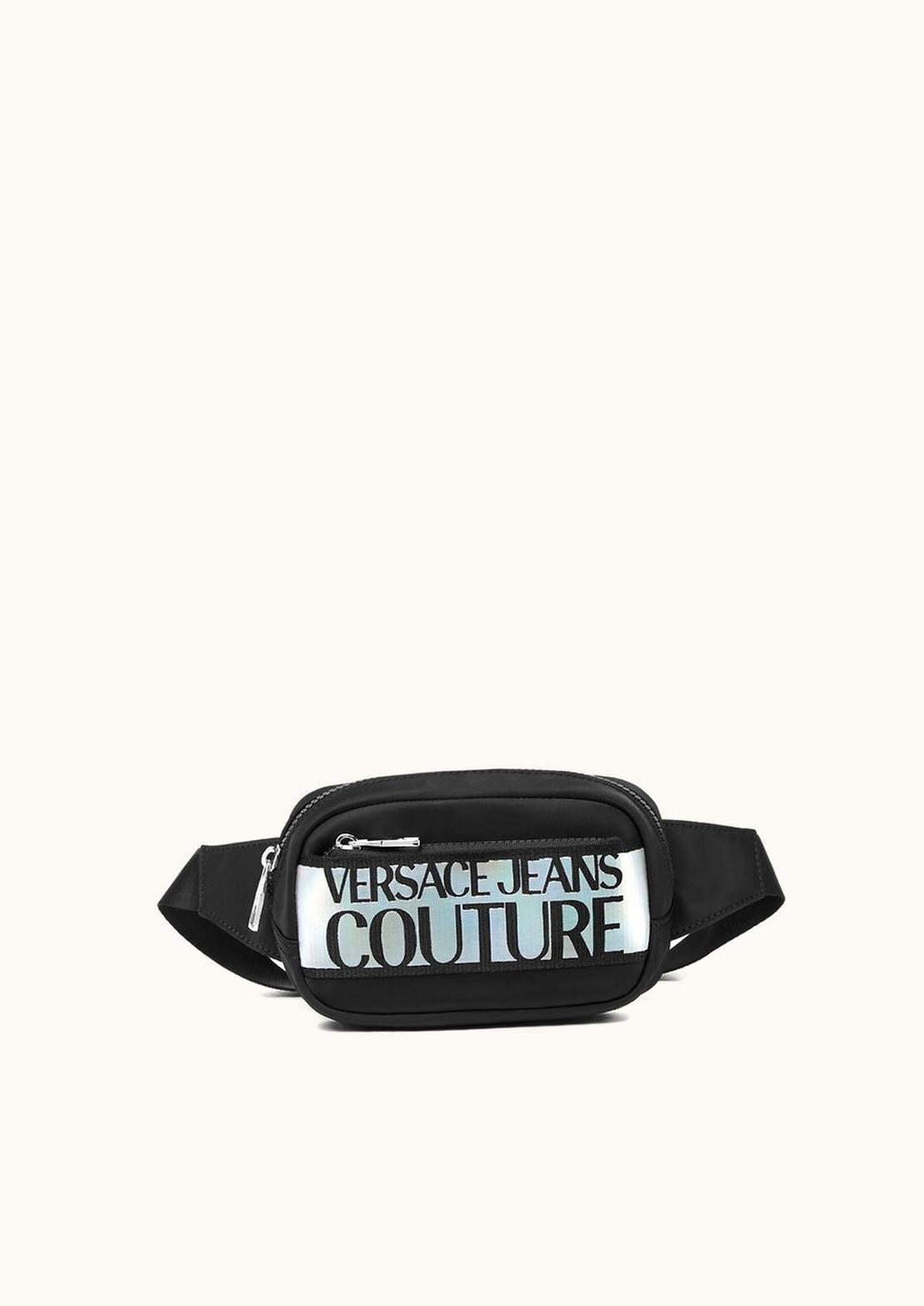 Versace Versace Logo Small Belt Bag Black, White
