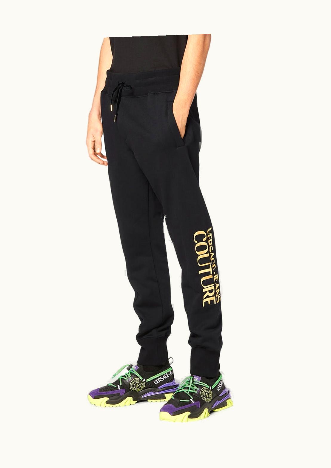 Versace Versace Logo Sweatpants Black, Gold