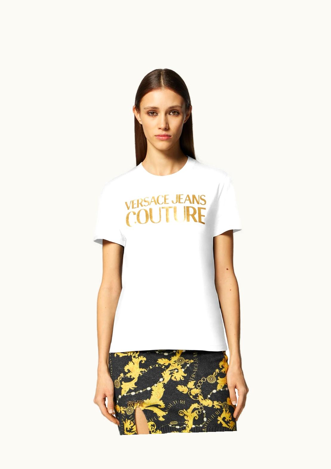Versace Versace Institutional Logo T-Shirt White