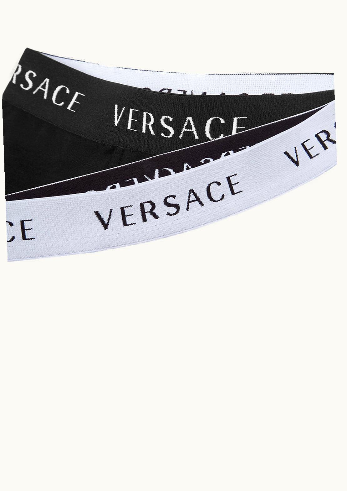 Versace Versace Long Trunks 2-Pack Kids White, Black