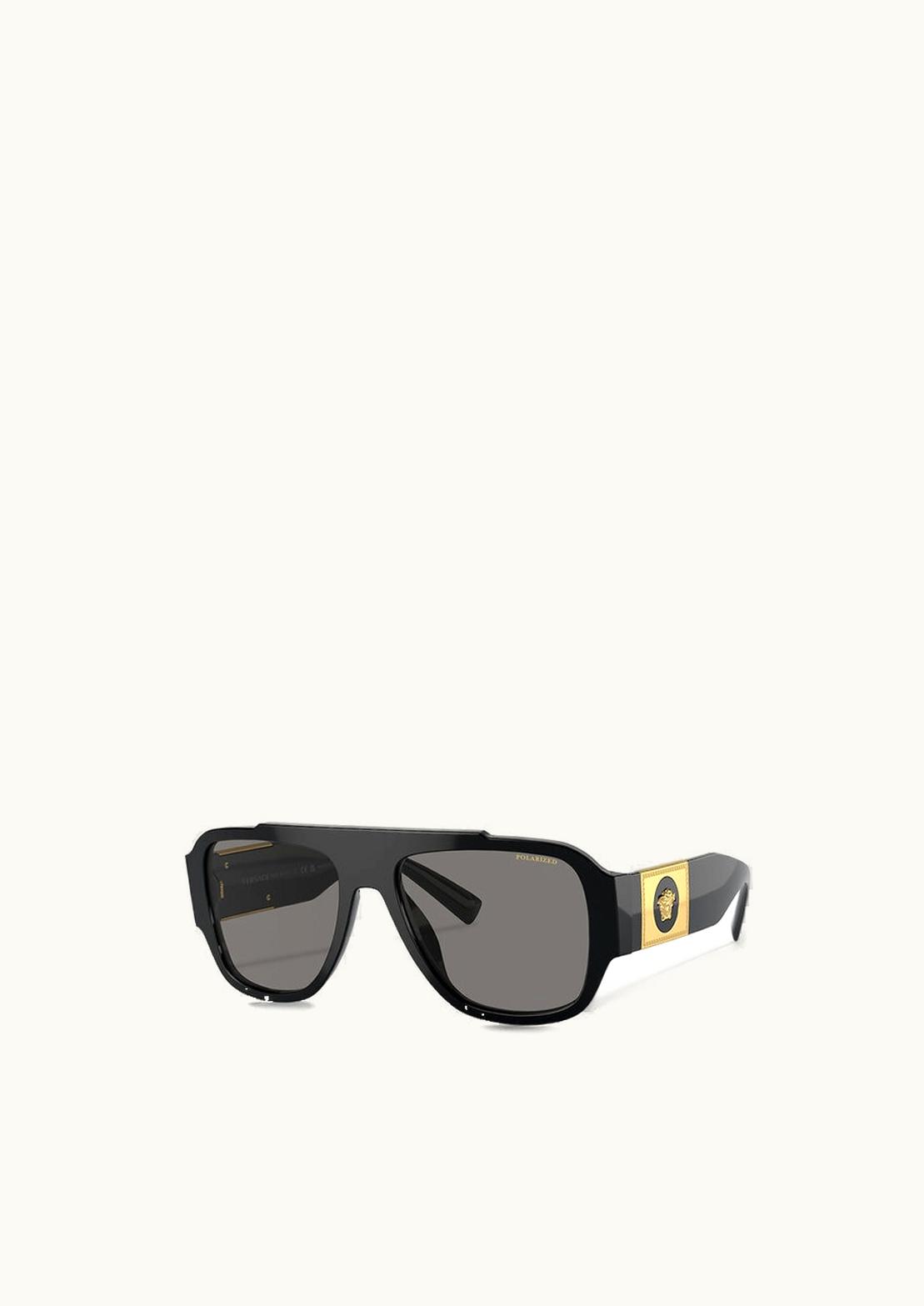 Versace Versace Macy's Aviator Sunglasses Black
