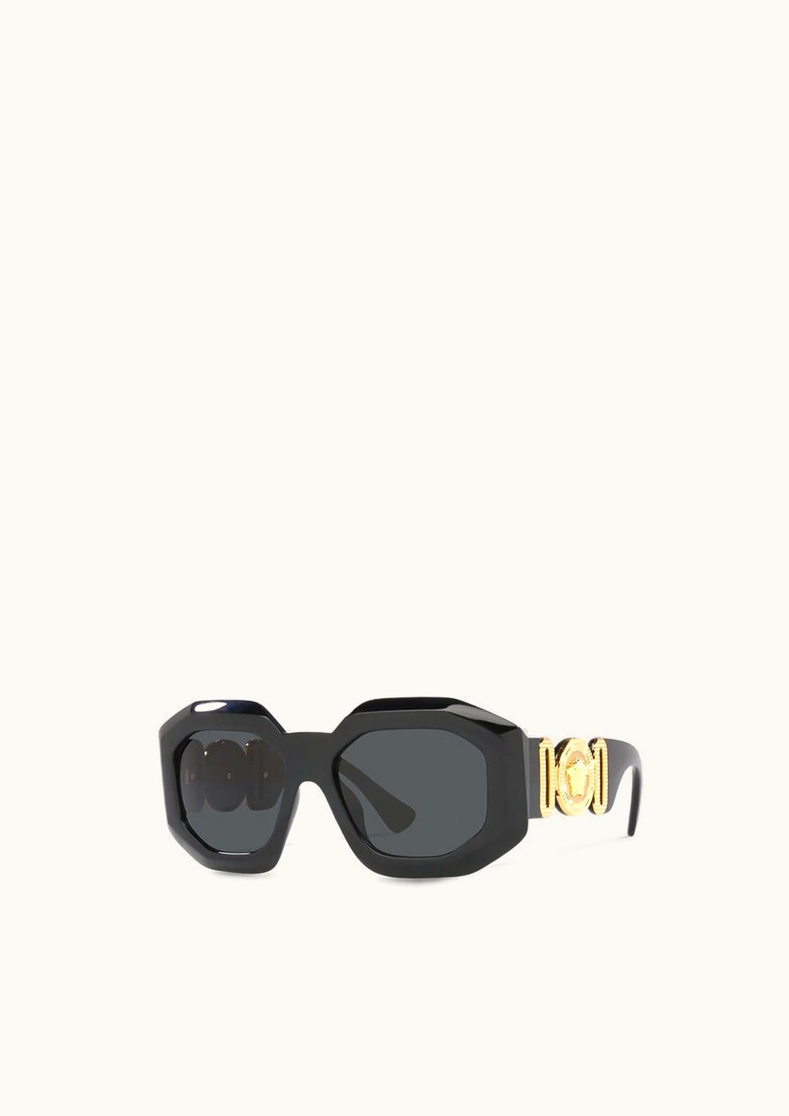 Versace Versace Maxi Medusa Biggie Squared Sunglasses Black