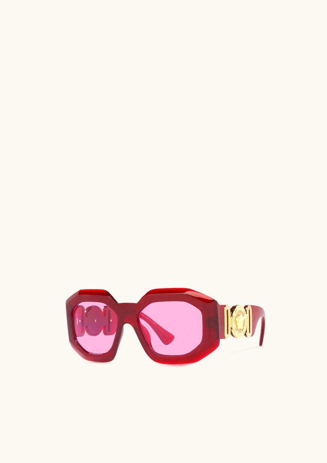 Versace Versace Maxi Medusa Biggie Squared Sunglasses Red