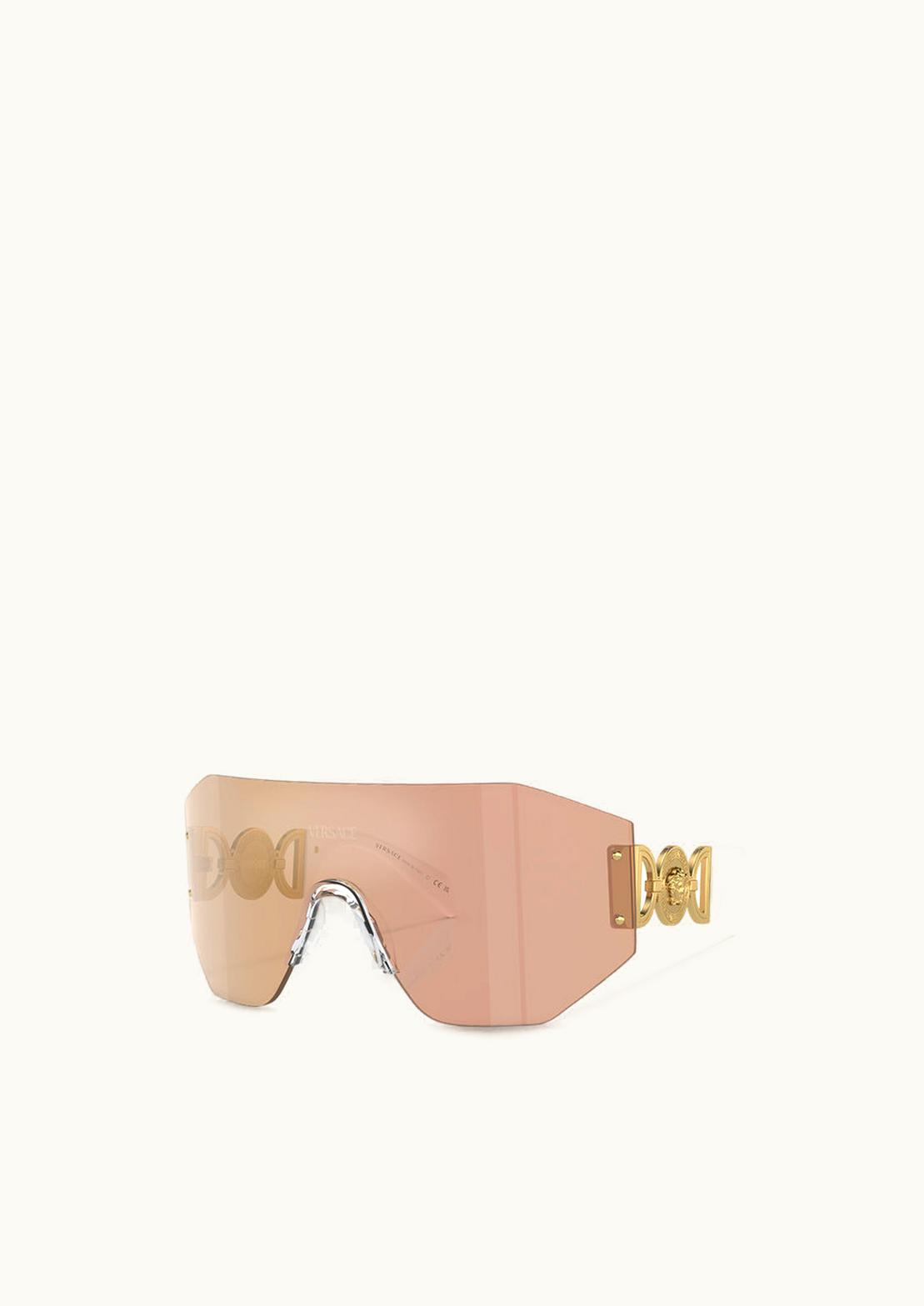 Versace Versace Medusa '95 Mask Sunglasses Gold, Pink
