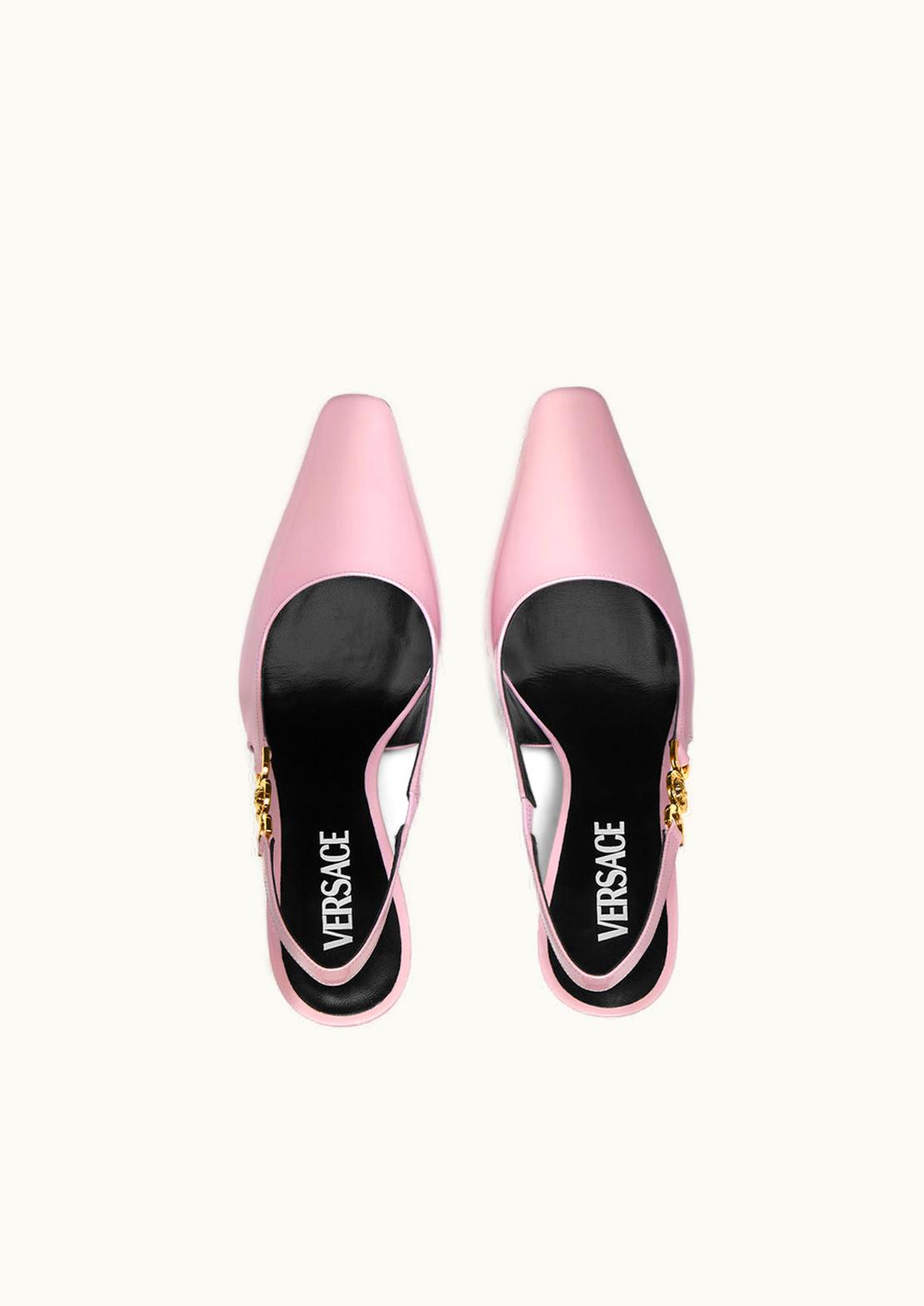 Versace Versace Medusa '95 Mid Slingback Pumps Pink