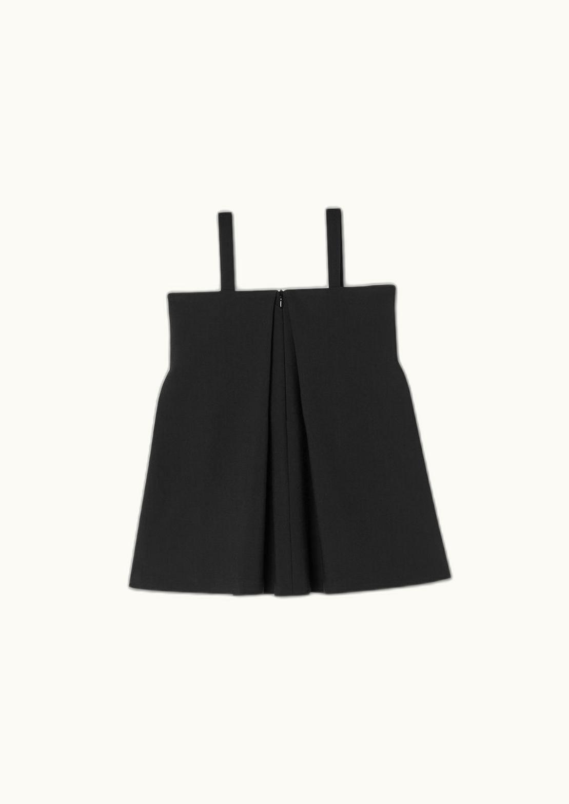 Versace Versace Medusa '95 Pleated Kids Dress Black