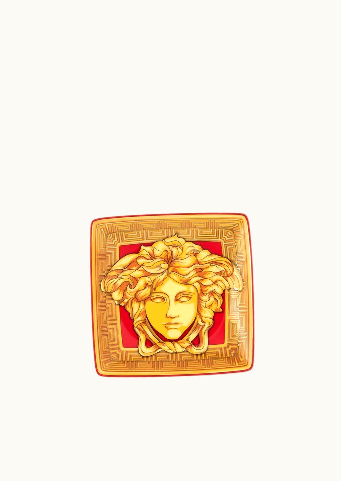 Versace Versace Medusa Amplified Square Plate 12 CM White