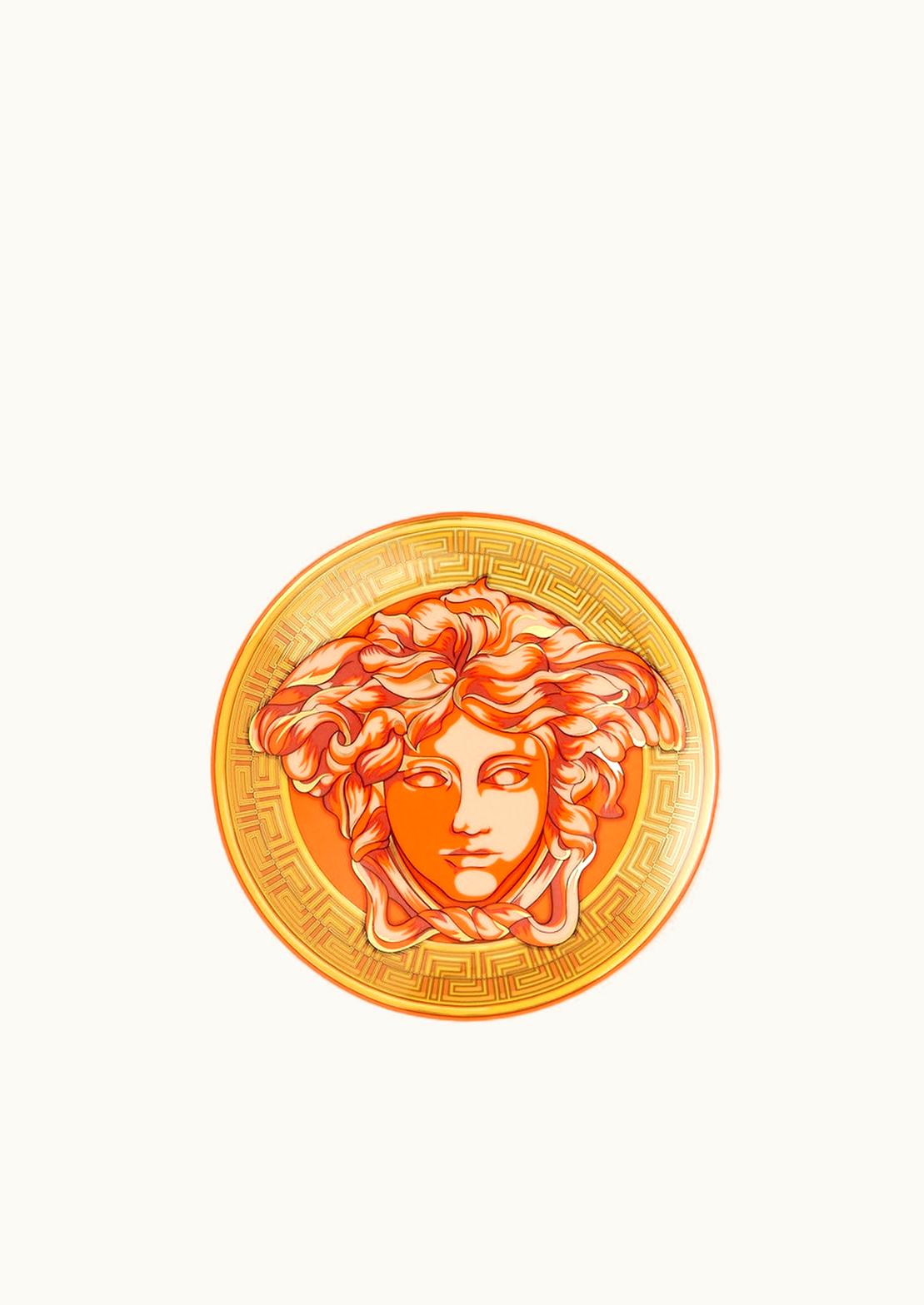 Versace Versace Medusa Amplified Plate 17 CM Print - Gold